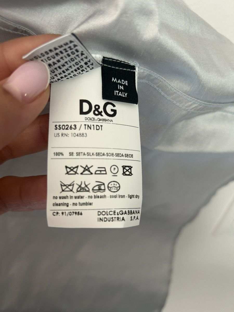 Dolce & Gabbana Dolce & Gabbana Silk Shirt Size M / US 6-8 / IT 42-44 - 12 Thumbnail