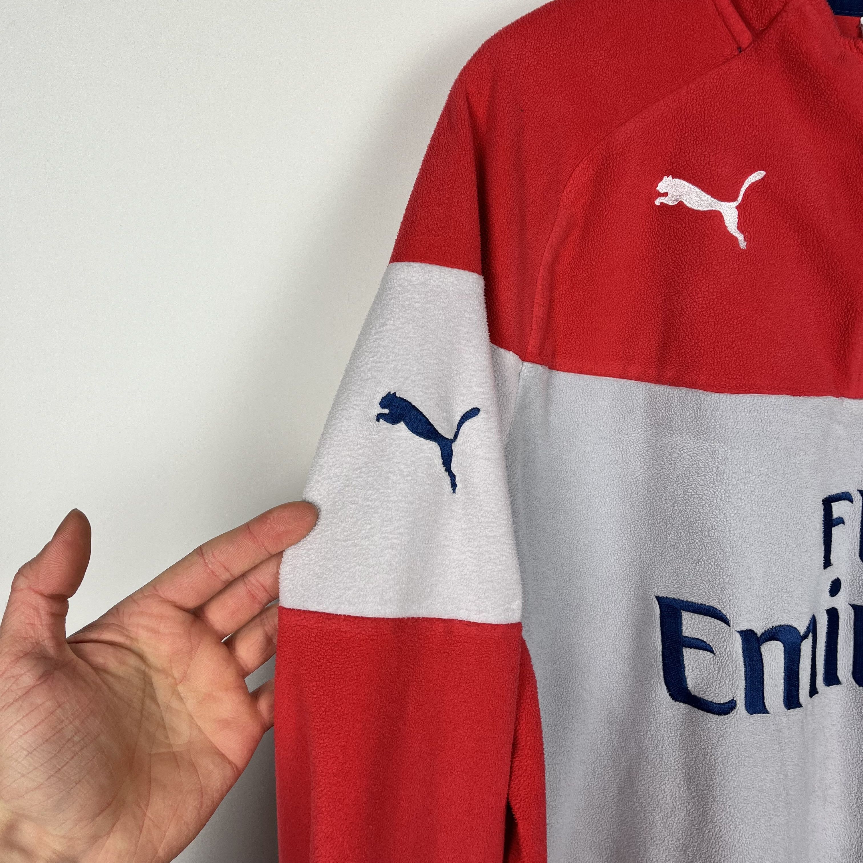 Puma Puma FC Arsenal Big Logo Training Fleece Jacket 2014/2015 Size US XXL / EU 58 / 5 - 15 Thumbnail
