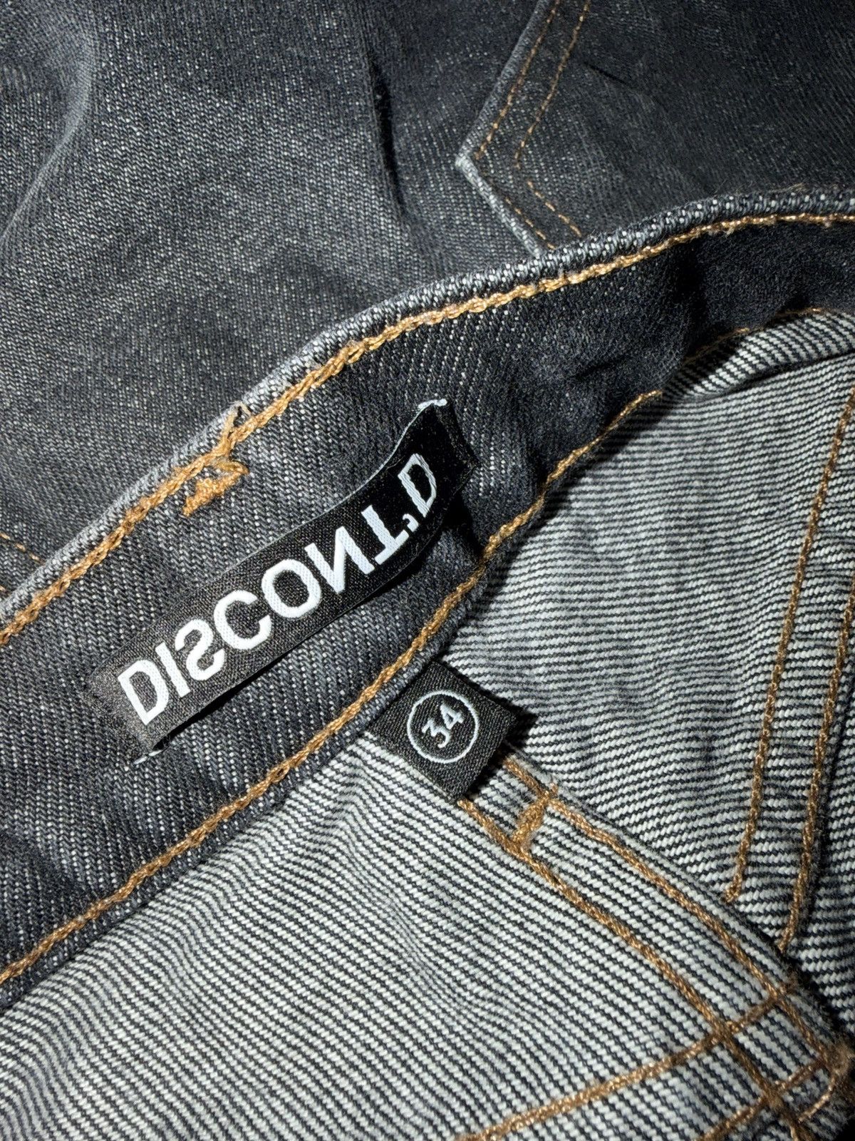 Other DISCONT’D Charcoal Baggy Denim Size US 34 / EU 50 - 3 Thumbnail