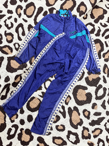 Y2K Suit Kappa Size XL Streetwear Jacket + Pants