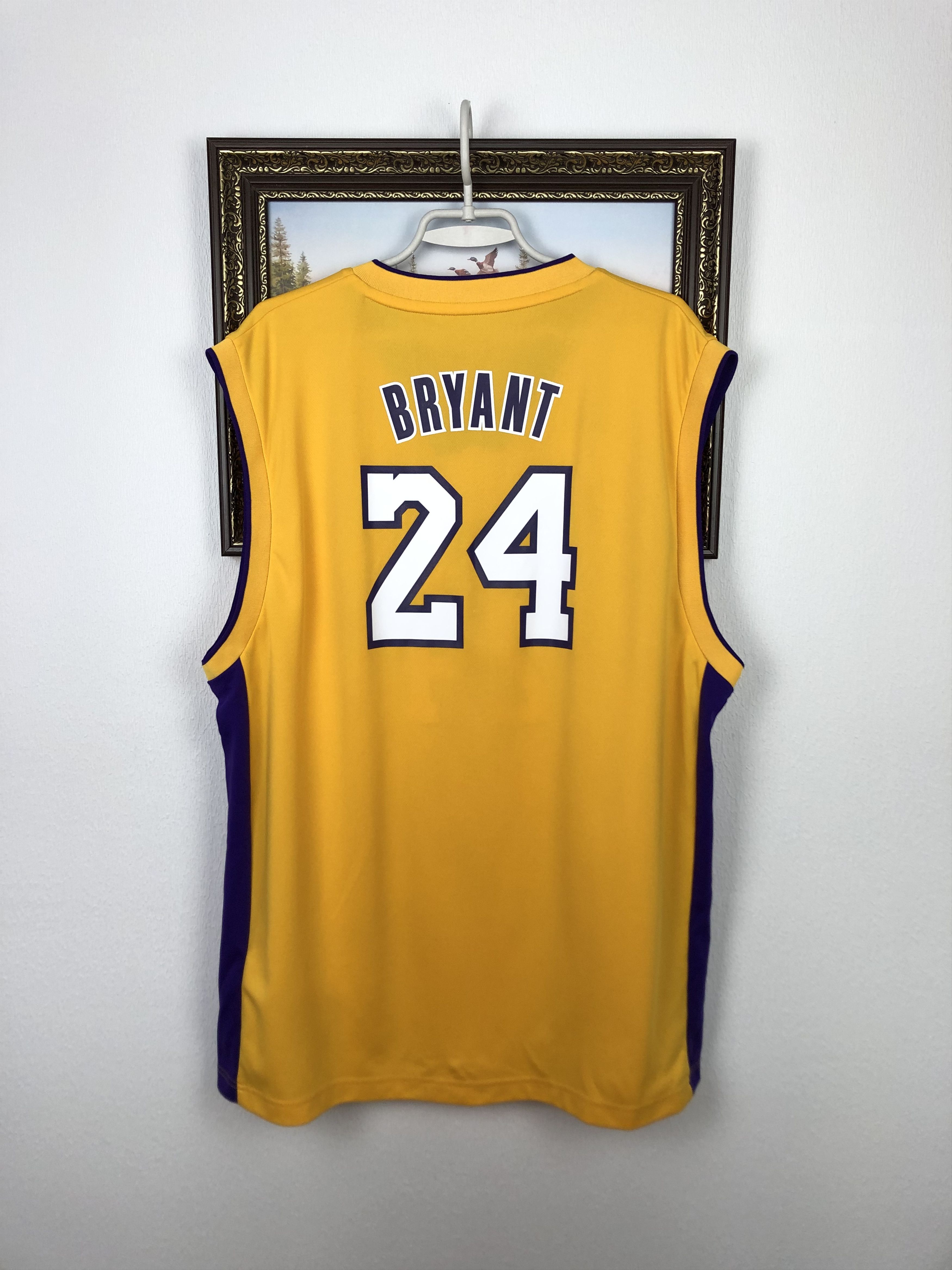 Adidas Adidas #24 Kobe Bryant Los Angeles Lakers NBA Jersey Shirt Size US XL / EU 56 / 4 - 9 Thumbnail