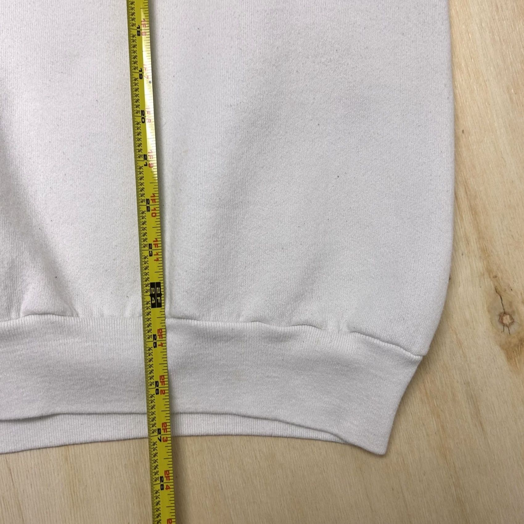Fruit Of The Loom VINTAGE Fruit Of The Loom Sweatshirt Mens 2XL White French Flag Crewneck Graphic Size US XXL / EU 58 / 5 - 4 Thumbnail