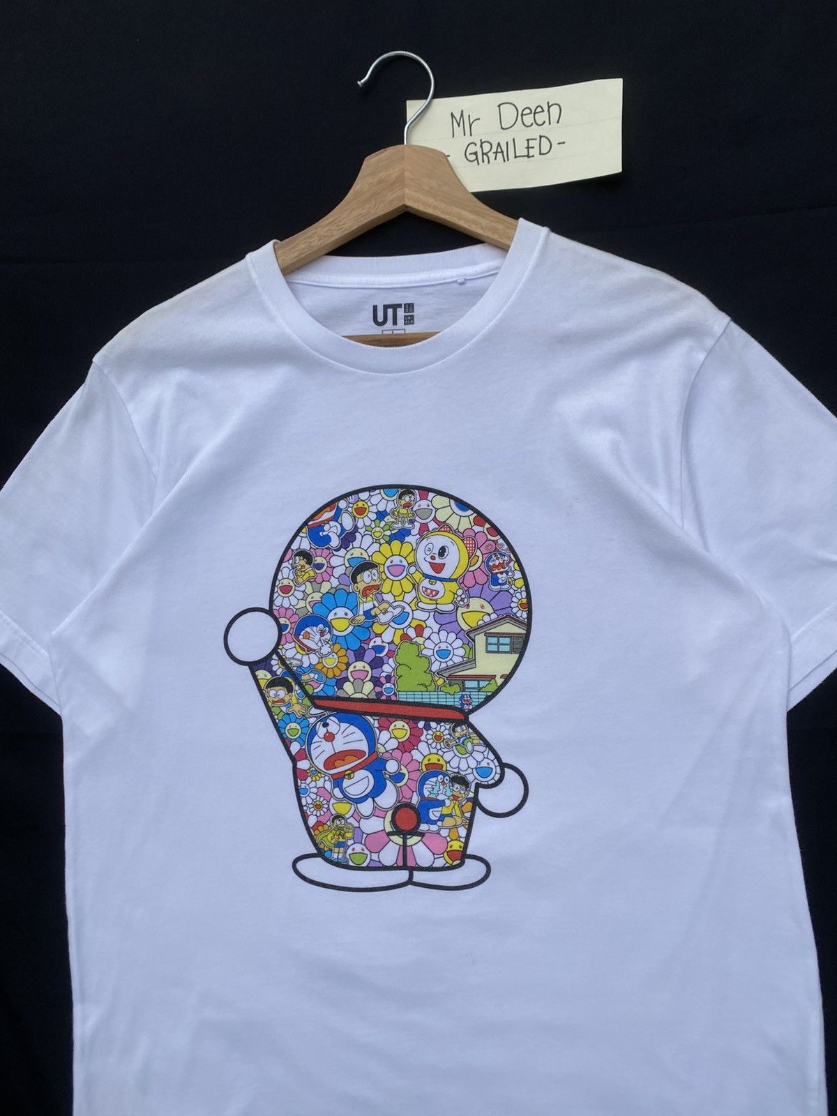 Takashi Murakami × Uniqlo Rare Uniqlo x Takashi Murakami Doraemon White Tshirt Size US L / EU 52-54 / 3 - 11 Thumbnail