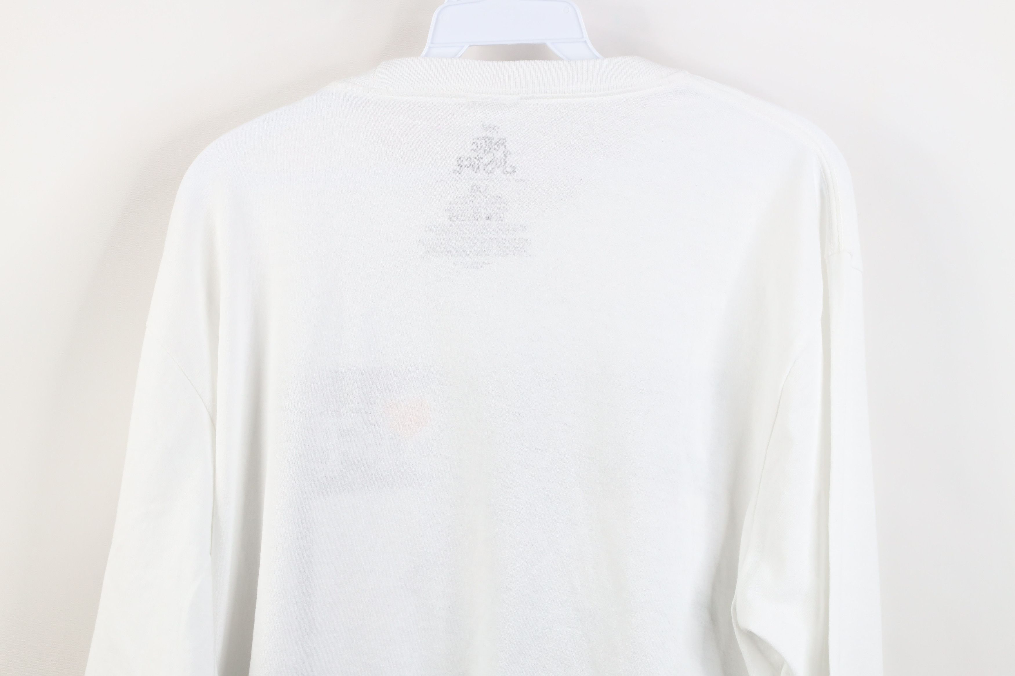 Vintage Y2K Streetwear Justice Japan Long Sleeve Rap Tee T-Shirt Size US L / EU 52-54 / 3 - 14 Thumbnail
