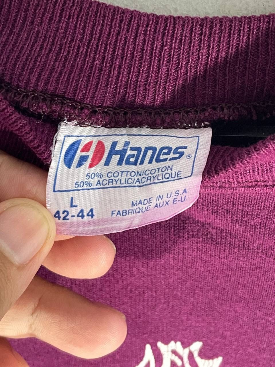 Vintage Vintage 80s new bold college Size US L / EU 52-54 / 3 - 4 Thumbnail