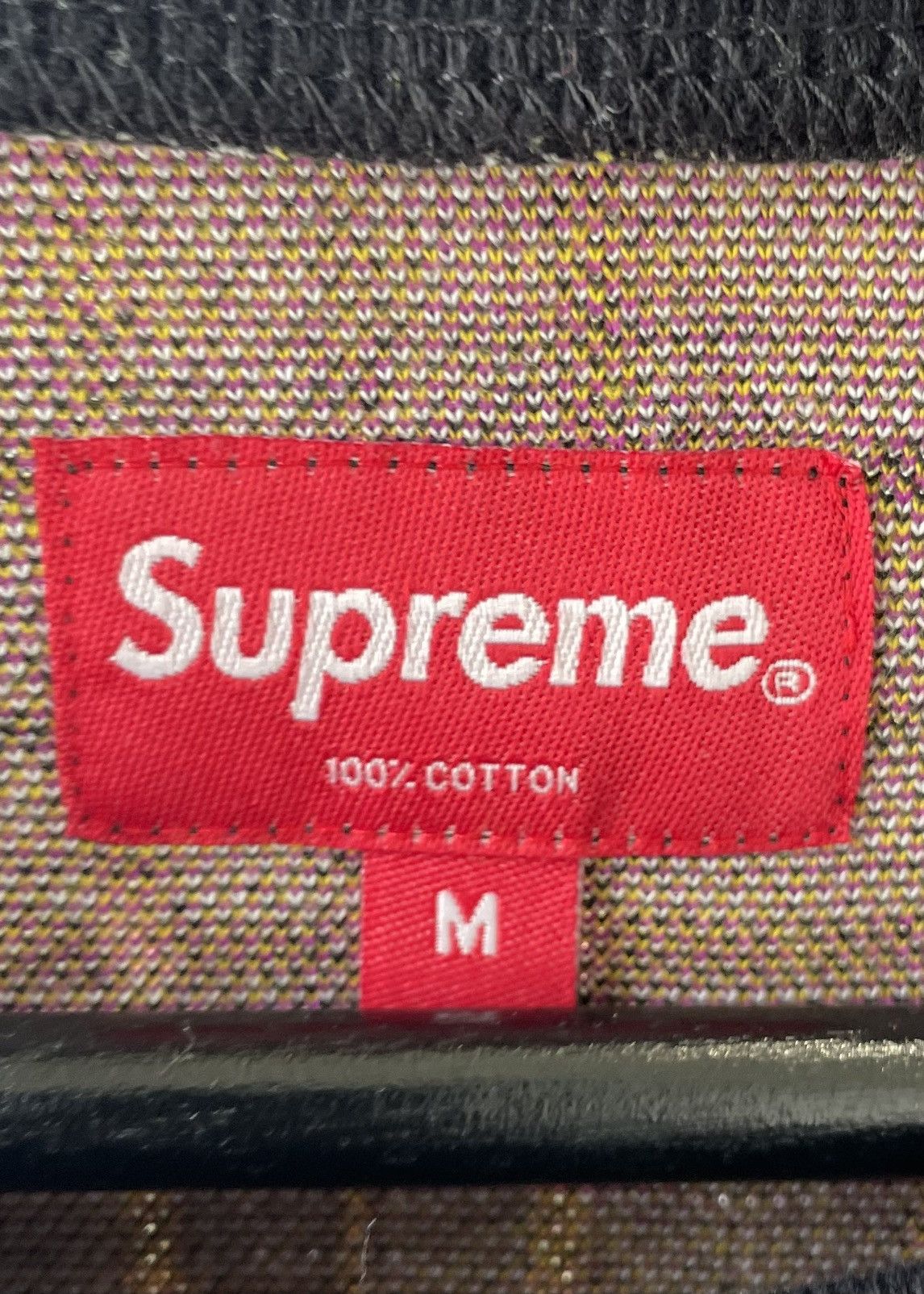 Supreme Supreme Jacquard Tartan Plaid Pocket Tee Size US M / EU 48-50 / 2 - 4 Thumbnail