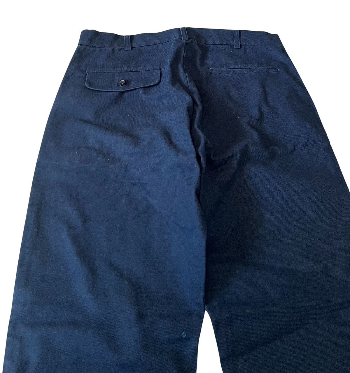 Comme des Garcons Cdg homme AD2002 dark navy straight trousers Size US 32 / EU 48 - 3 Thumbnail