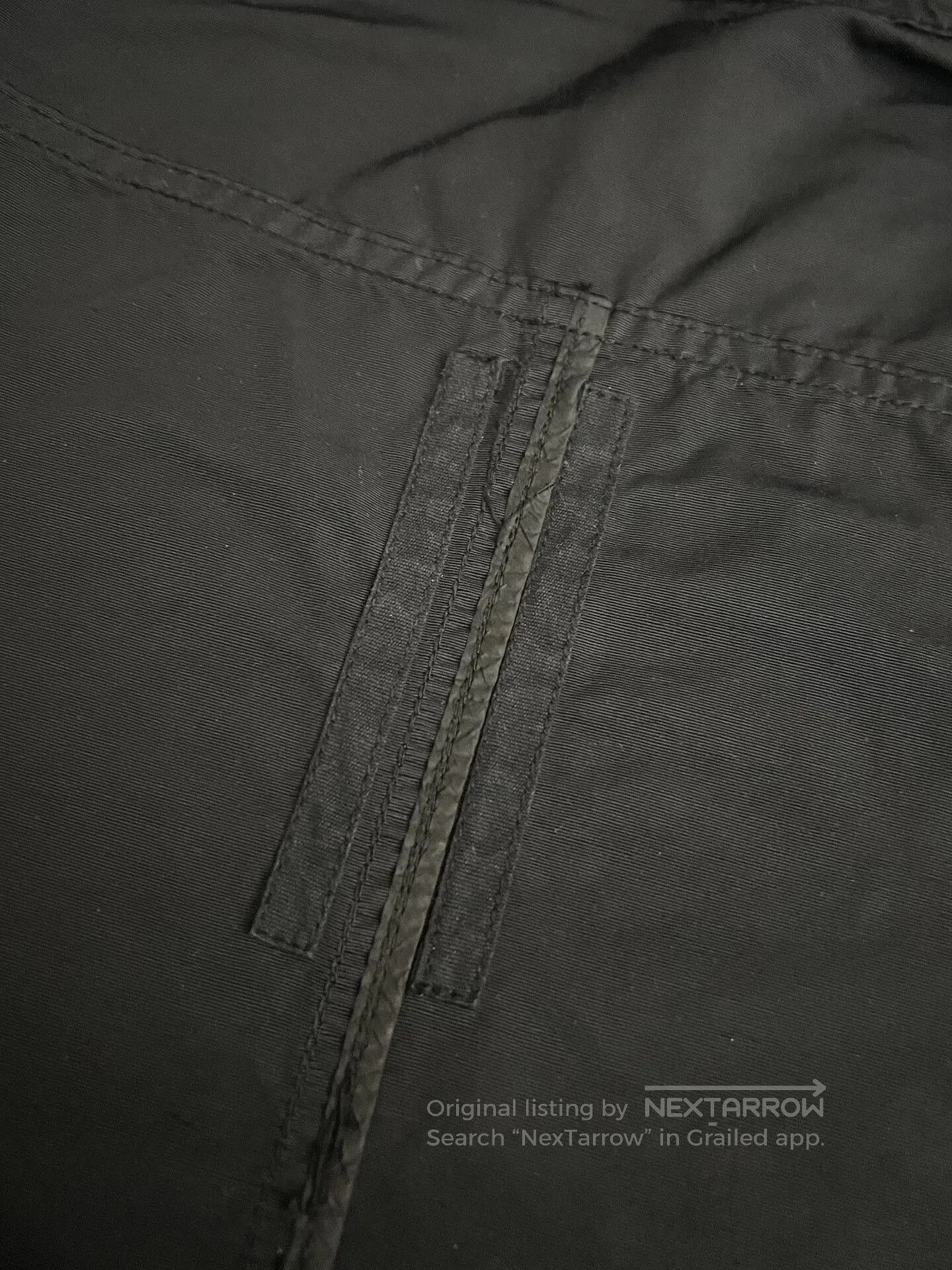 Rick Owens Rick Owens Black Nylon Oversized Jacket. Size US S / EU 44-46 / 1 - 5 Thumbnail