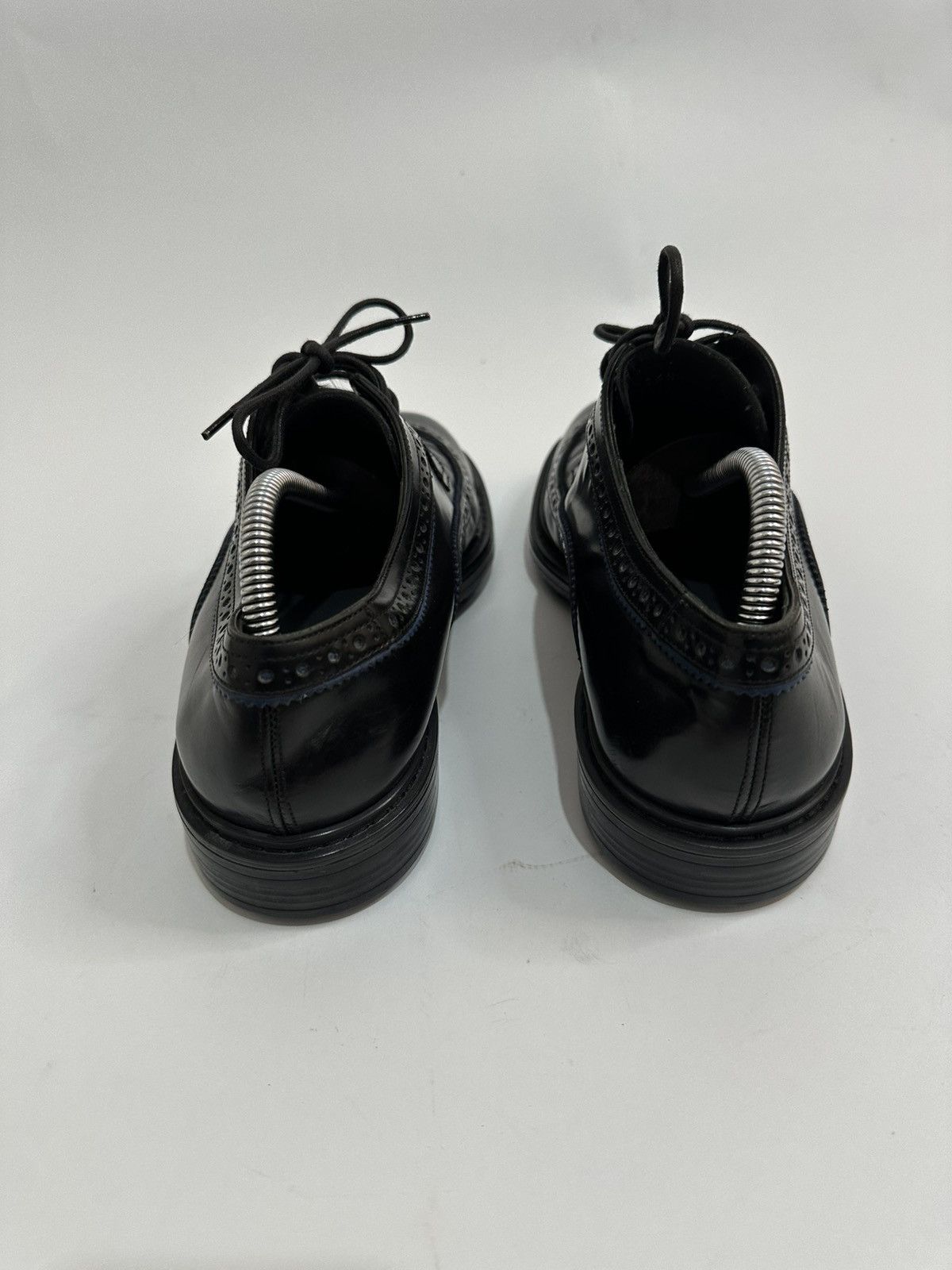 Dior Dior Black/Navy Blue Patent Leather Brogue Oxford Size 41 EU Size US 8 / EU 41 - 4 Thumbnail