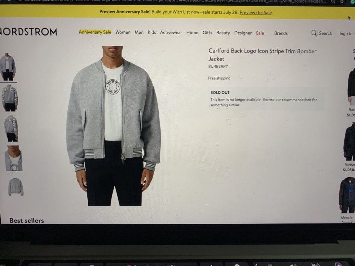 Burberry Burberry Bomber jacket Size US L / EU 52-54 / 3 - 3 Thumbnail