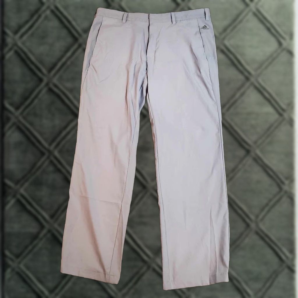 Adidas Adidas Climalite Dress Pants Golf Gray 36x32 Mens Regular Size US 36 / EU 52 - 1 Thumbnail