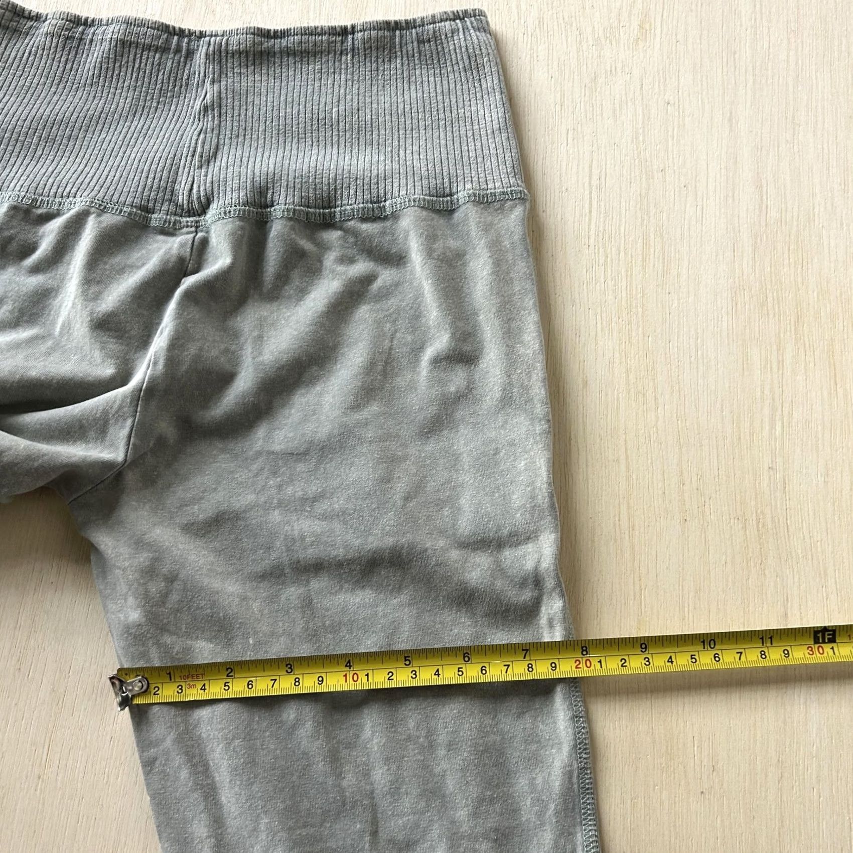 Vintage Livi by Olivia Rae Jogger Leggings Womens S Green High Rise Pockets Lounge Size 28" / US 6 / IT 42 - 7 Thumbnail