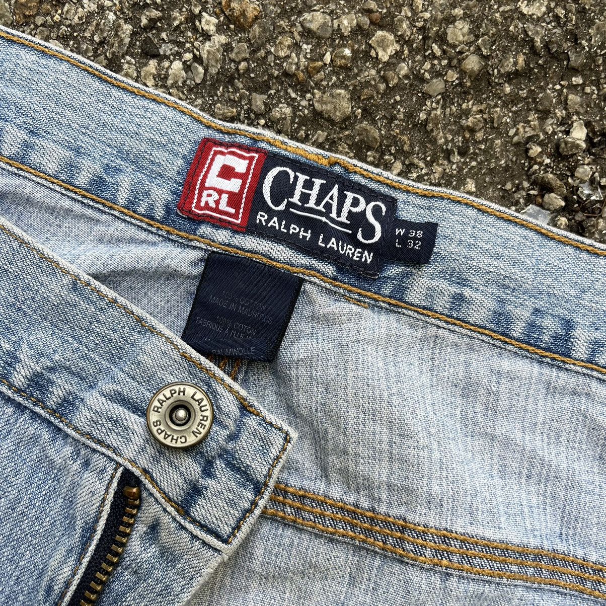 Polo Ralph Lauren × Vintage BAGGY JEANS POLO RALPH LAUREN CARPENTER DENIM SKATER JNCO Size US 38 / EU 54 - 9 Thumbnail