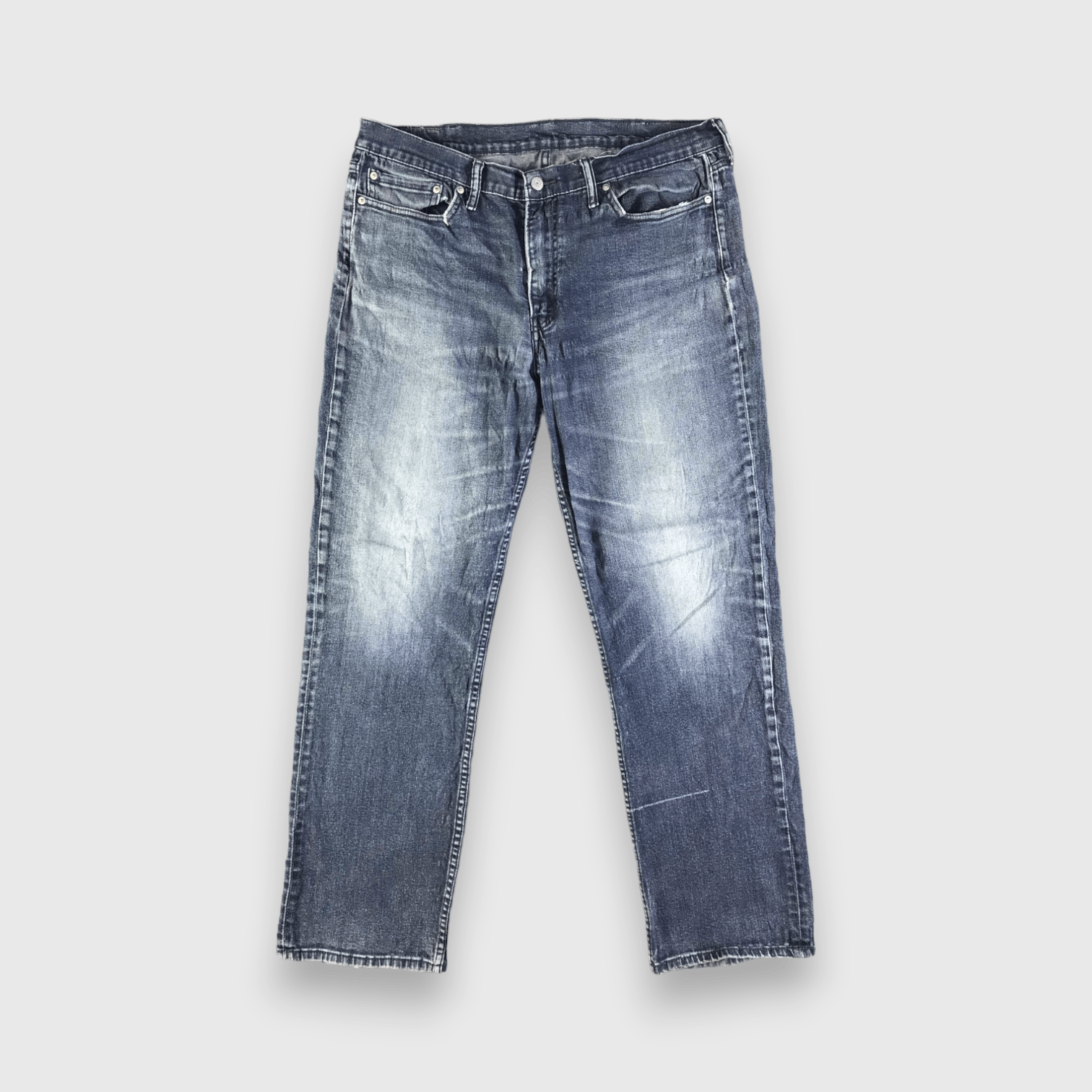 Levi's Vintage Blue Wash Levis 514 Jeans-J4364 Size US 37 - 1 Thumbnail