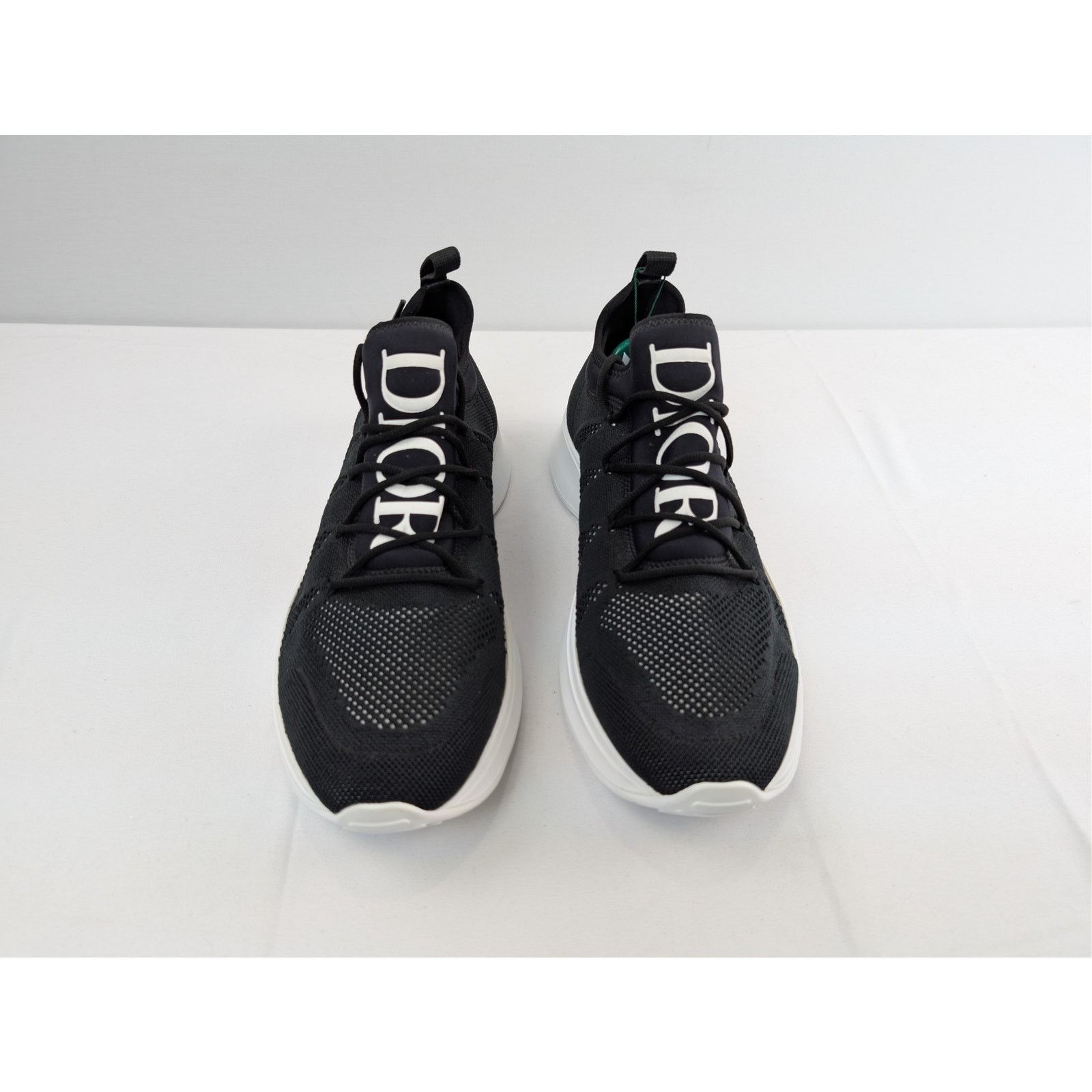 Dior o1rshd1 B25 Neoprene Runner sneaker in Black/White Size US 13 / EU 46 - 9 Thumbnail