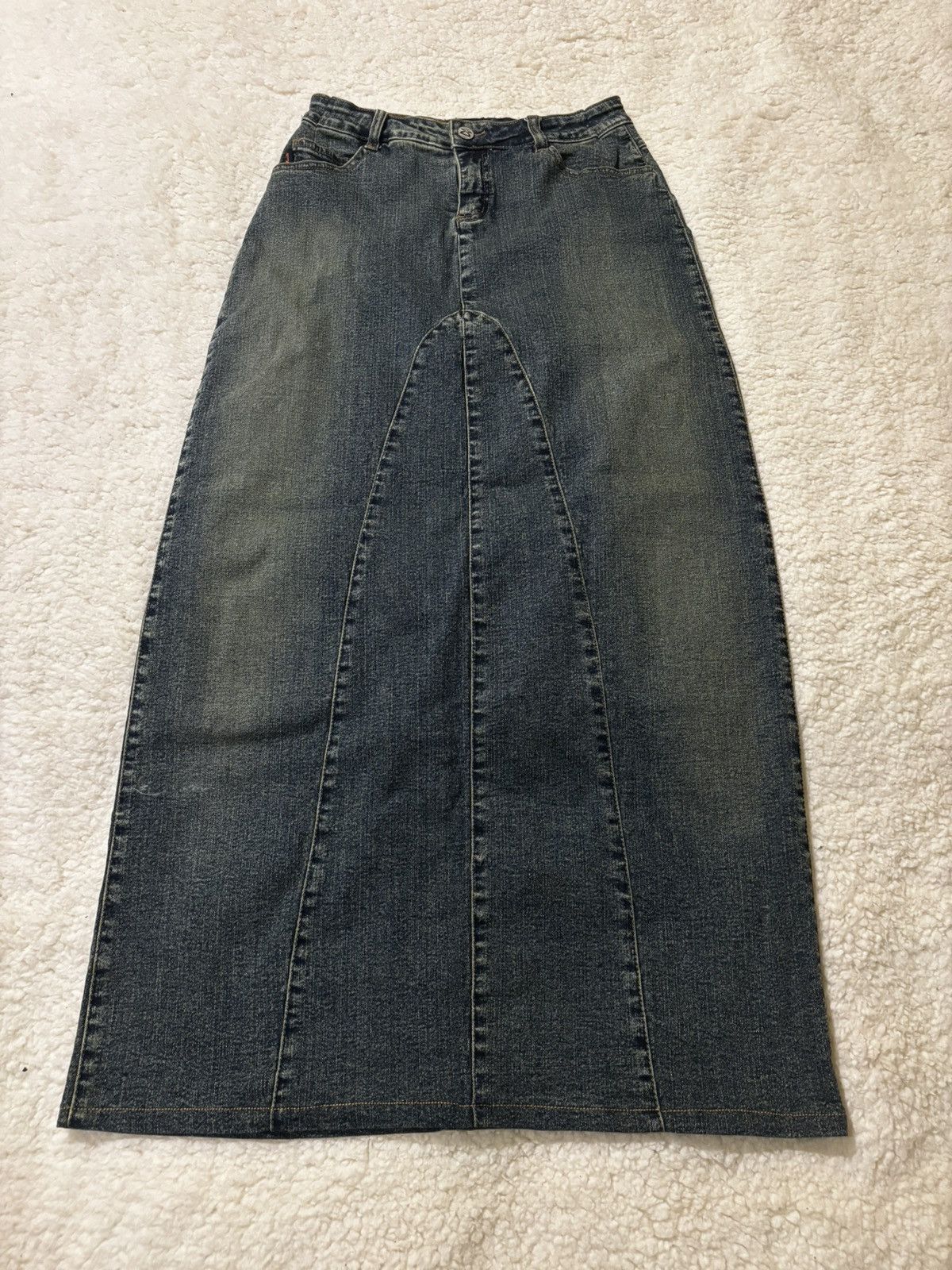Other Denim skirt2435 Size 24" / US 00 / IT 34 - 1 Thumbnail