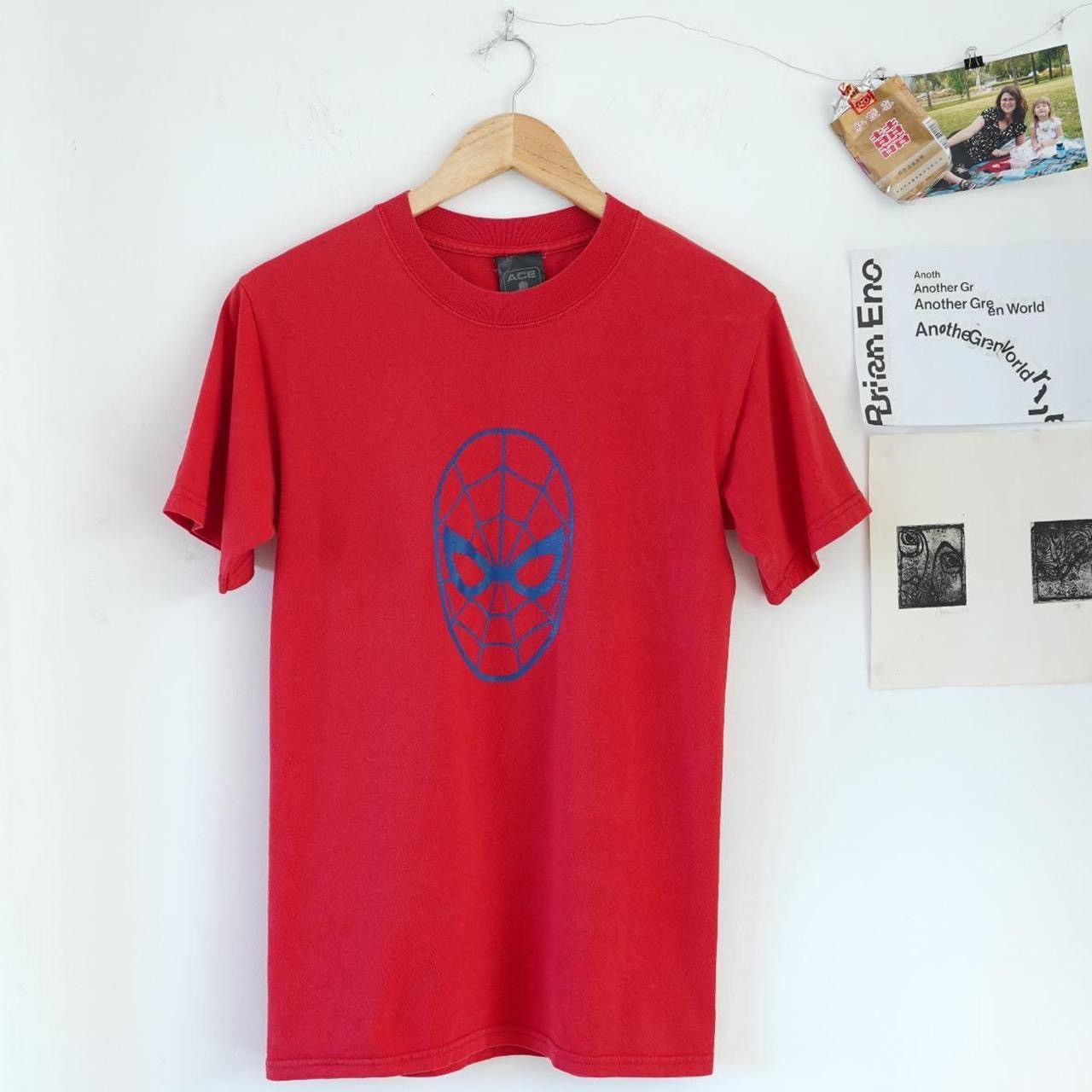 Marvel Comics × Vintage Vintage 90s Spider-Man Graphic T-Shirt Sz S Made in England Size US S / EU 44-46 / 1 - 2 Thumbnail