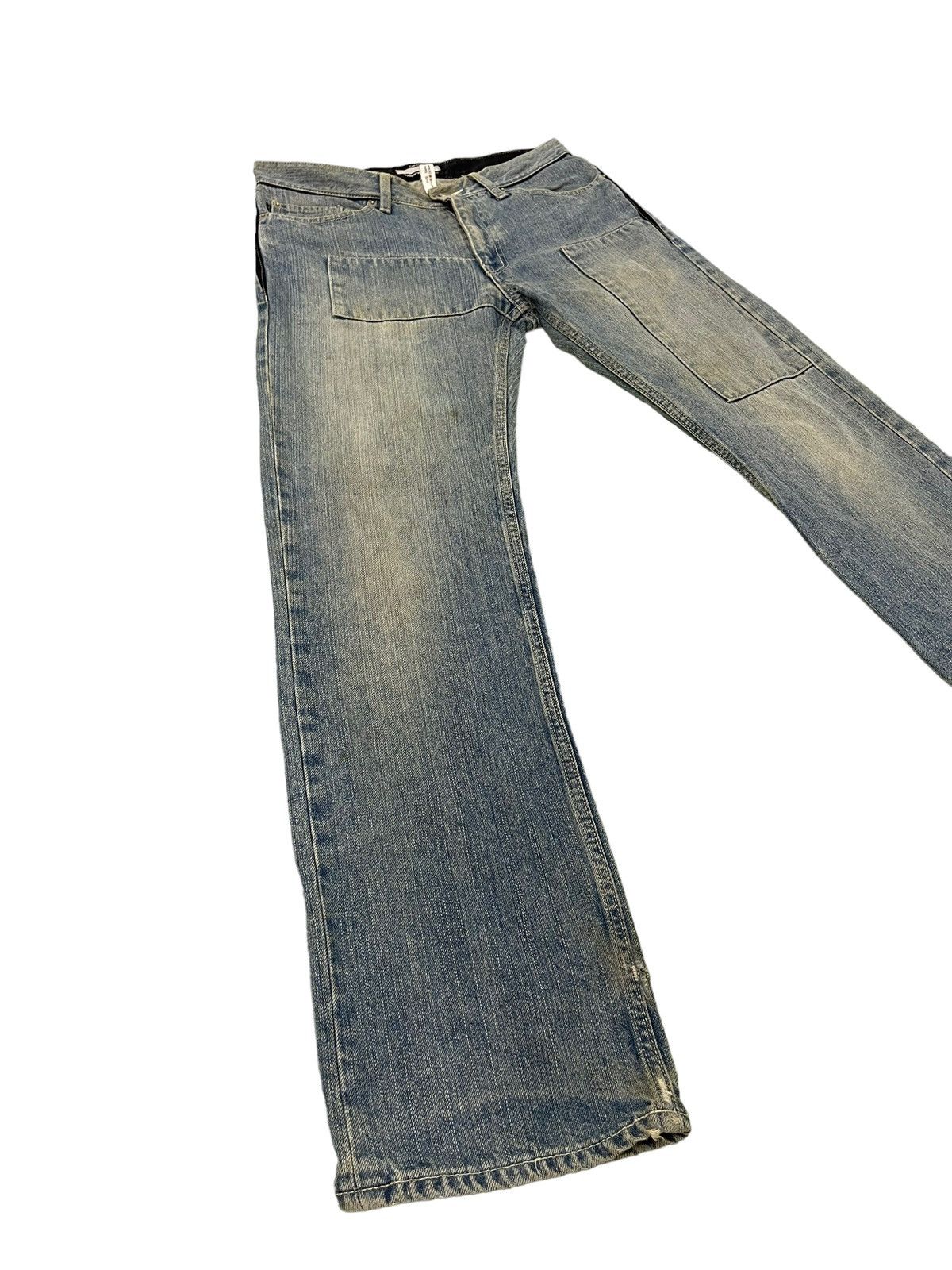 Japanese Brand Montage Japan Patchwork Denim Regular 6🟦7 Size US 32 / EU 48 - 2 Thumbnail
