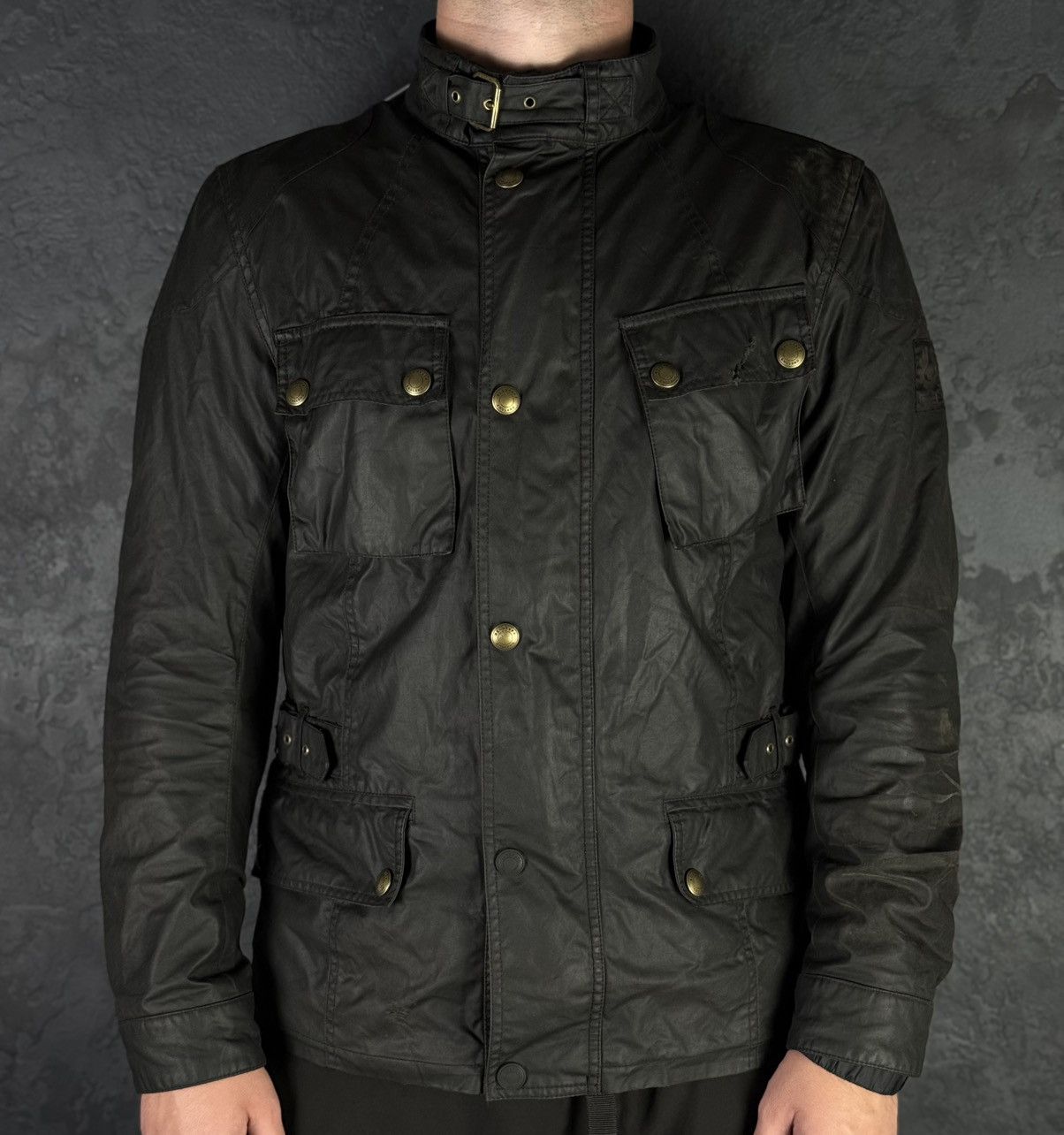 Belstaff Belstaff Crosby Motorcycle Waxed Vintage Jacket Men’s Size L Size US L / EU 52-54 / 3 - 2 Thumbnail
