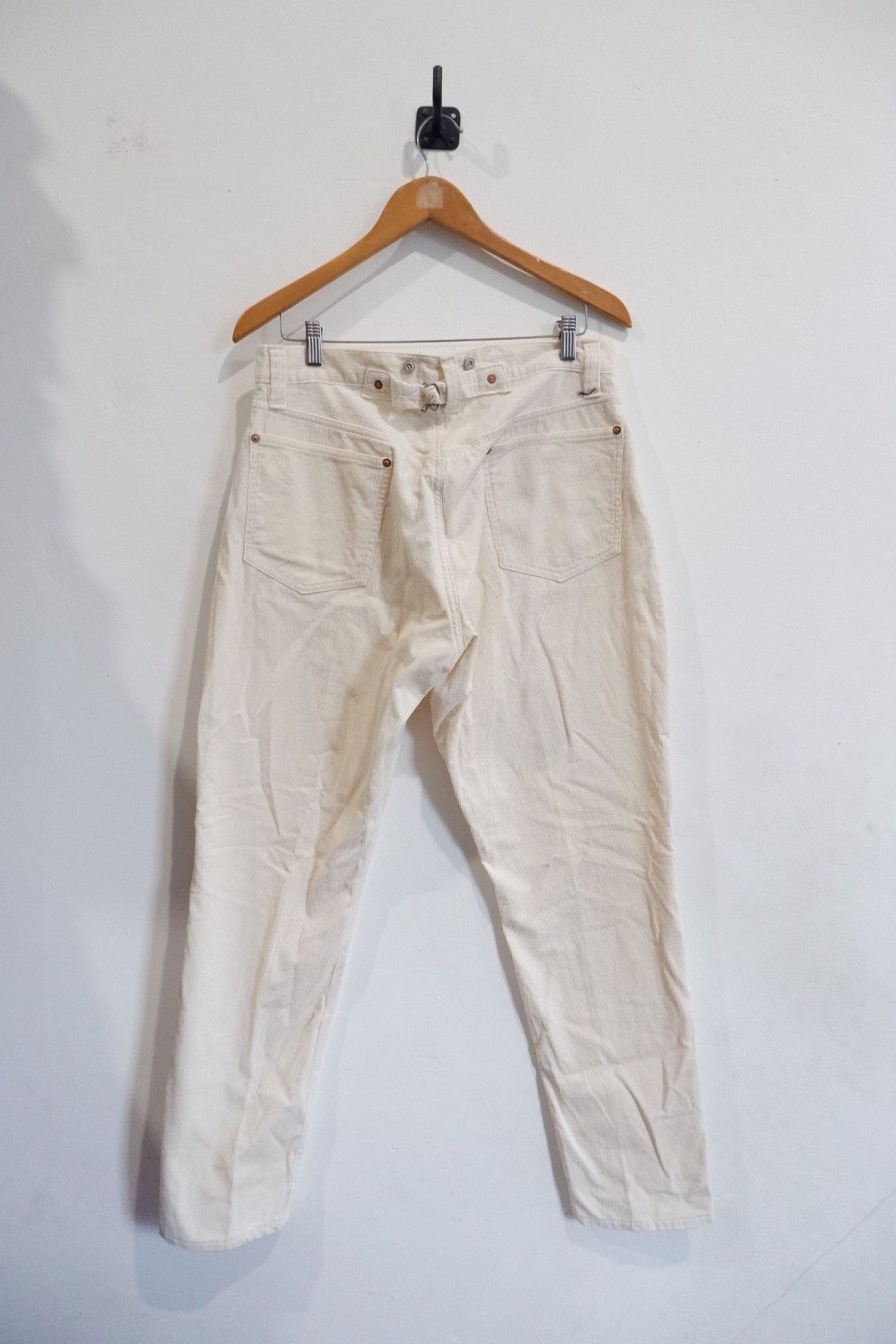 Haversack Vintage Haversack Buckle Back Selvedge Corduroy Pants Size US 32 / EU 48 - 2 Thumbnail