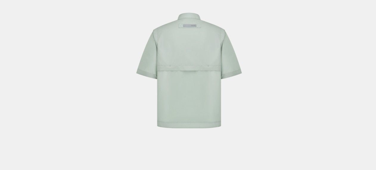 Dior o1w1db10824 Short-Sleeved Shirt in Dark Sea Green Size US S / EU 44-46 / 1 - 2 Thumbnail