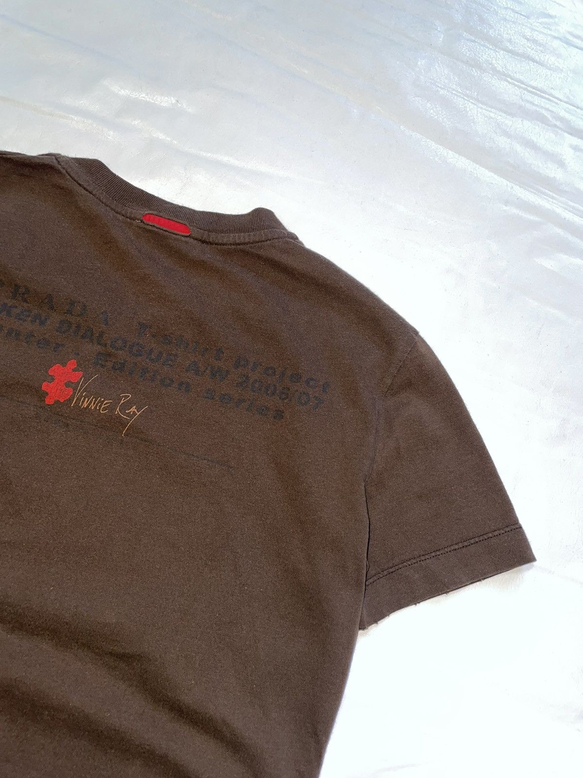 Prada Prada Vinnie Ray AW 2006/07 vintage T shirt Size S / US 4 / IT 40 - 3 Thumbnail
