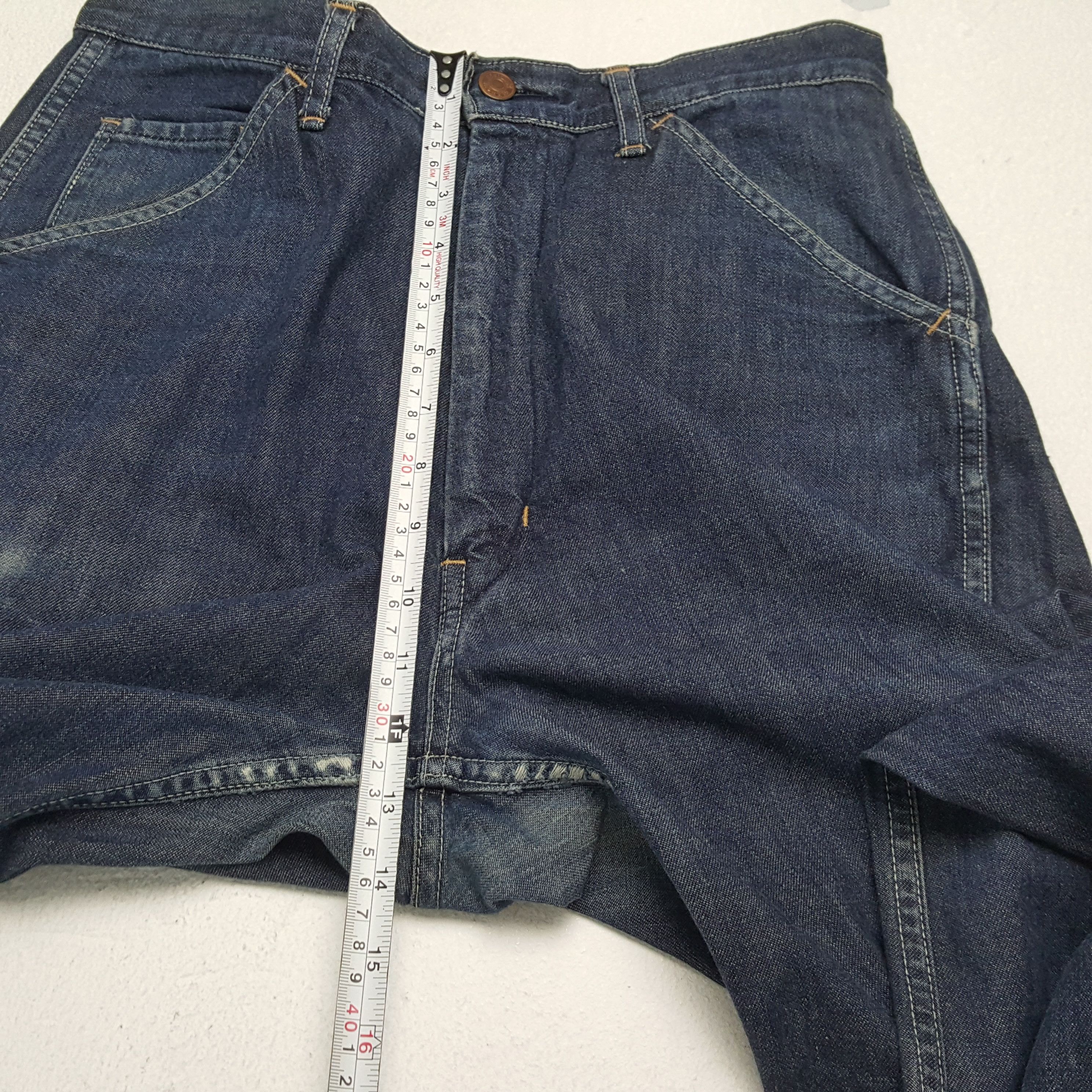 Hysteric Glamour × Japanese Brand × Vintage HYSTERIC GLAMOUR Streetwear Custom Art Jeans dp1 Size US 31 - 8 Thumbnail