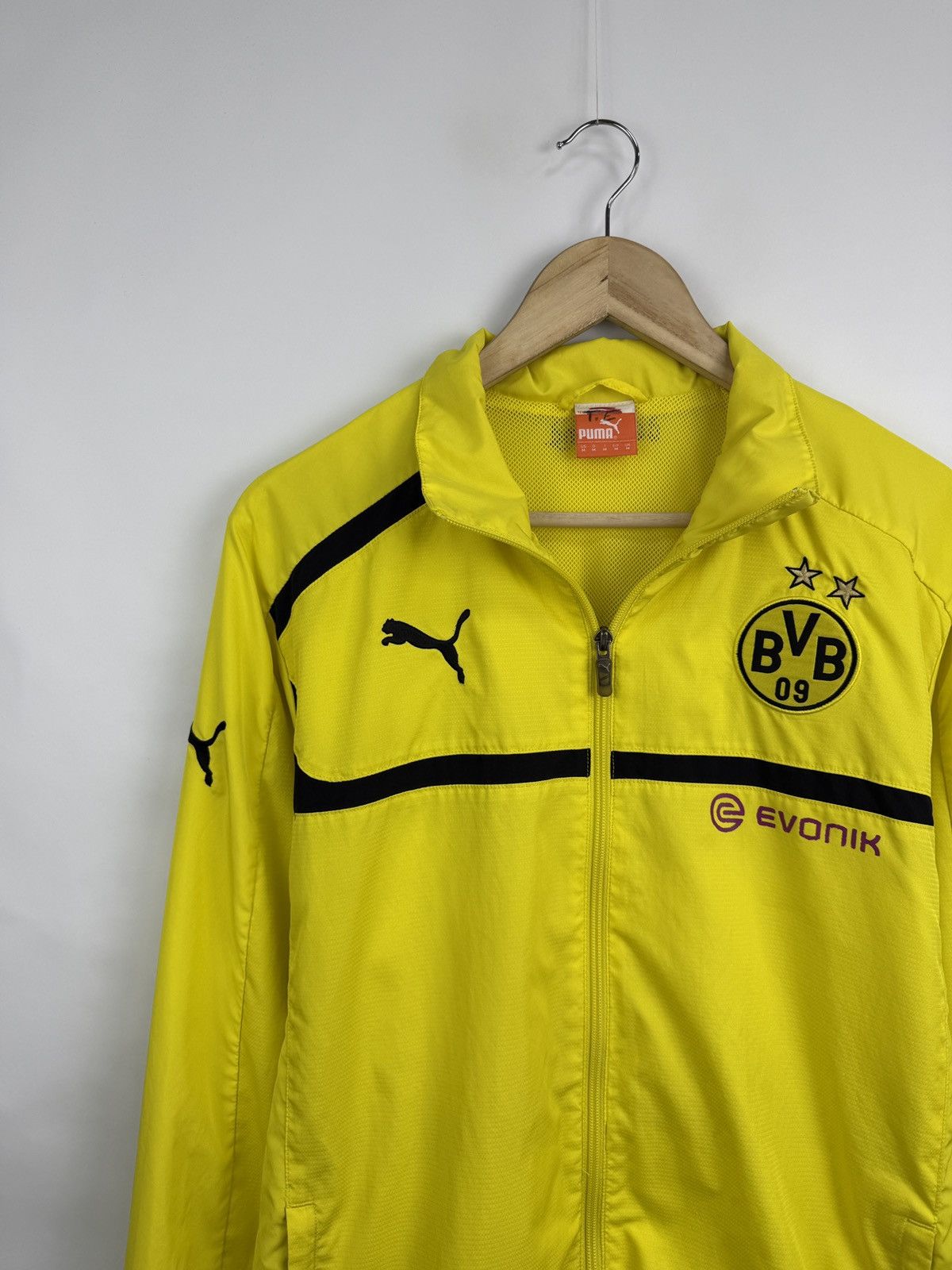 Puma 🇩🇪Vintage 2012 Puma Borussia Dortmund BVB Soccer Track Jacket Size US M / EU 48-50 / 2 - 3 Thumbnail