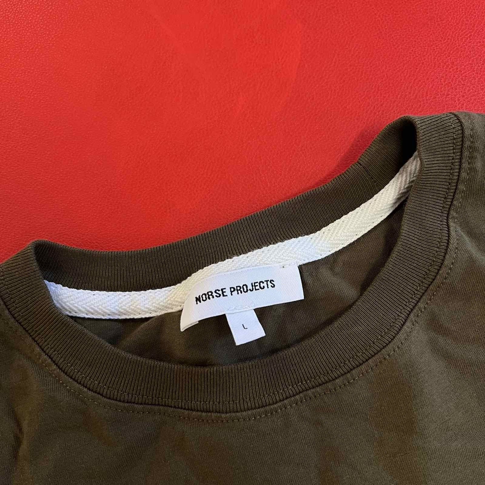 Norse Projects Norse Projects Tshirt Sz L Size US L / EU 52-54 / 3 - 5 Thumbnail
