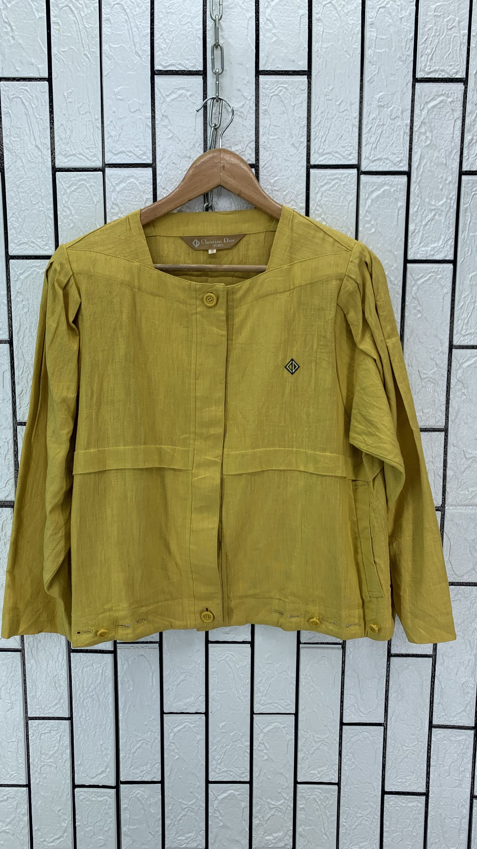 Dior Vintage Christian Dior Lanen Button Hem Size US S / EU 44-46 / 1 - 1 Thumbnail