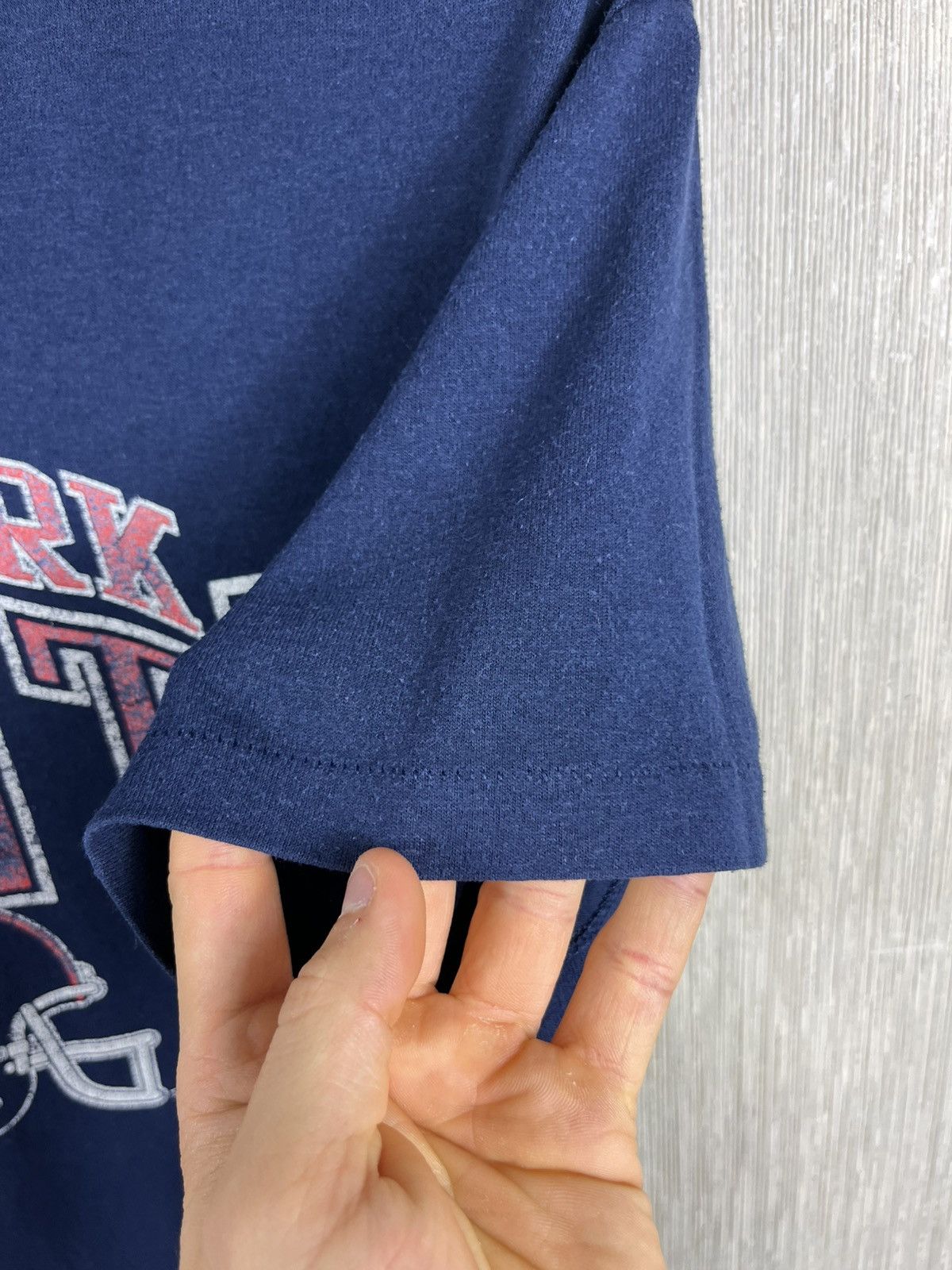 Logo 7 Vintage Logo7 New York Giants navy single stitch t-shirt tee Size US L / EU 52-54 / 3 - 16 Thumbnail