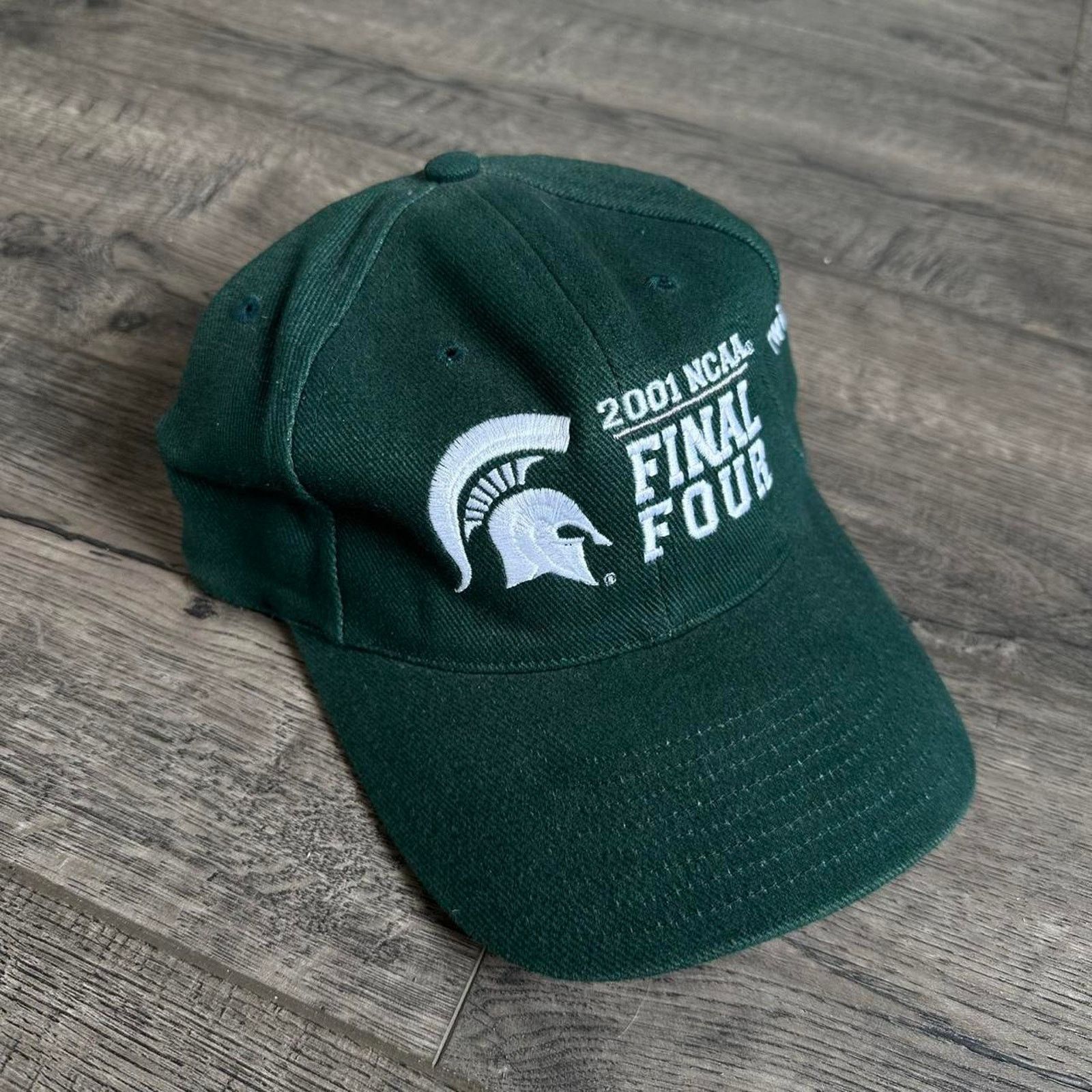 Vintage Vintage 2001 MSU Michigan State Final Four Basketball Hat Size ONE SIZE - 2 Thumbnail