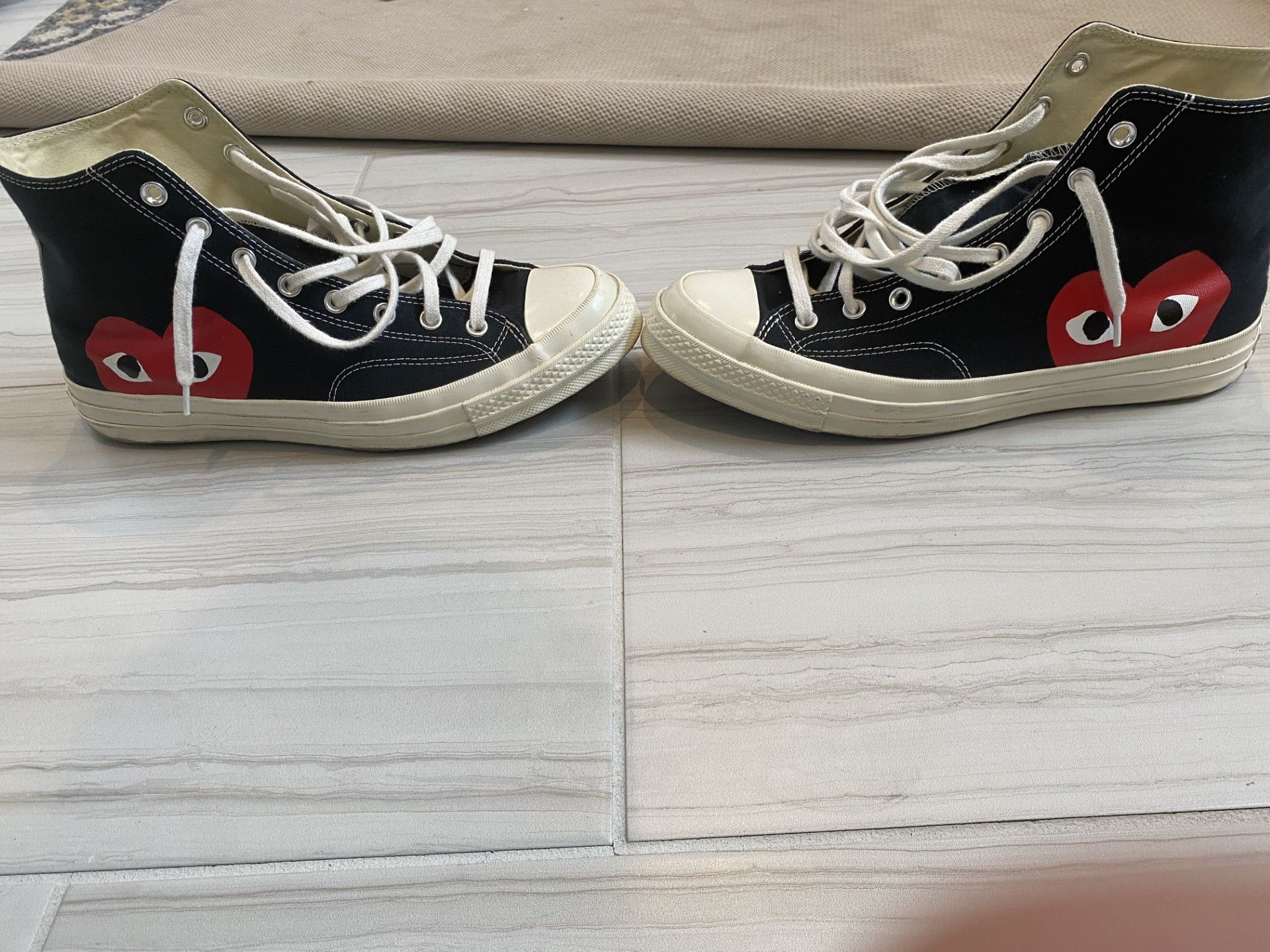Comme des Garcons PLAY Comme Des Garcons Play Chuck 70 Black Size US 11 / EU 44 - 1 Thumbnail