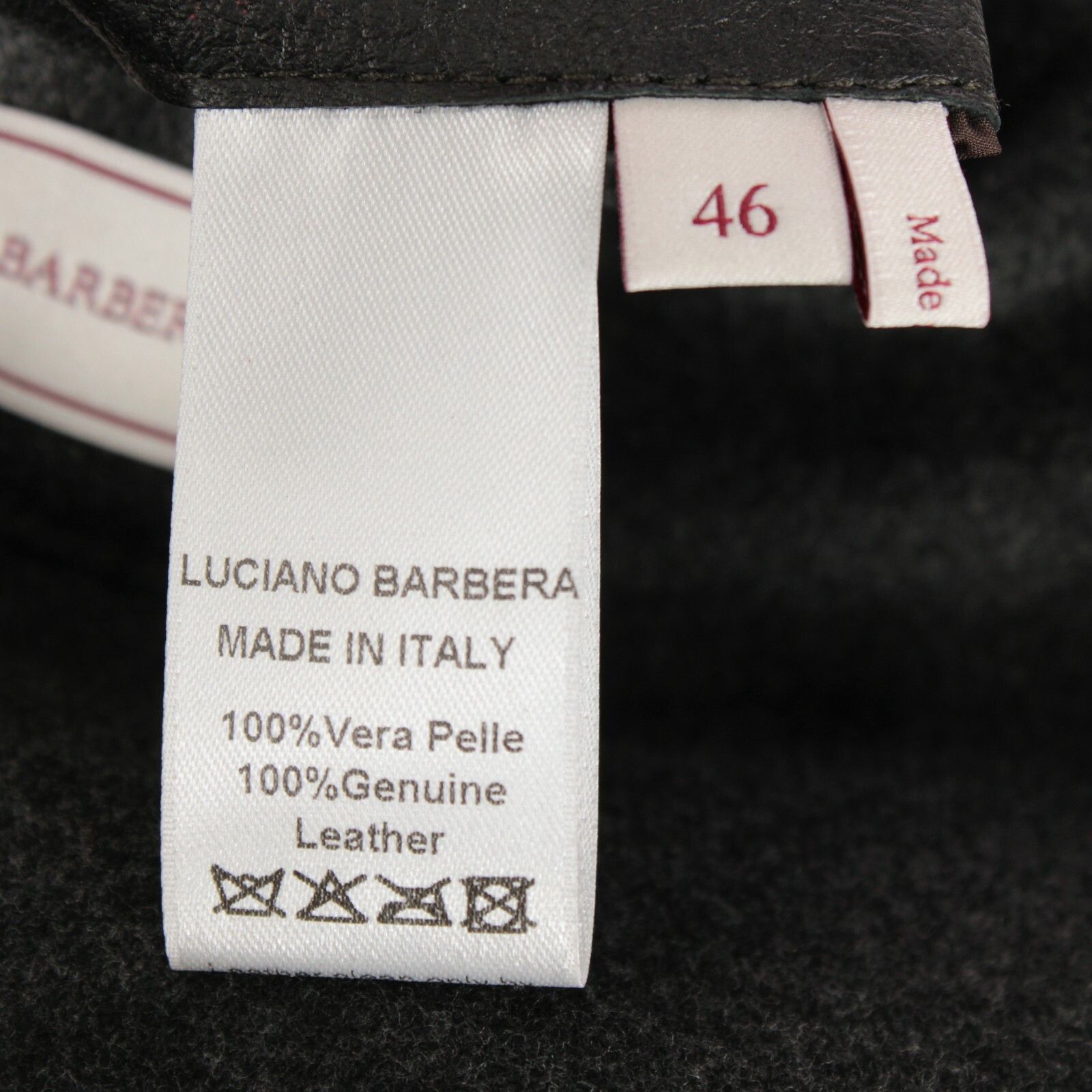 Luciano Barbera Luciano Barbera Jacket Size XS US In Brown Leather Size US XS / EU 42 / 0 - 8 Thumbnail
