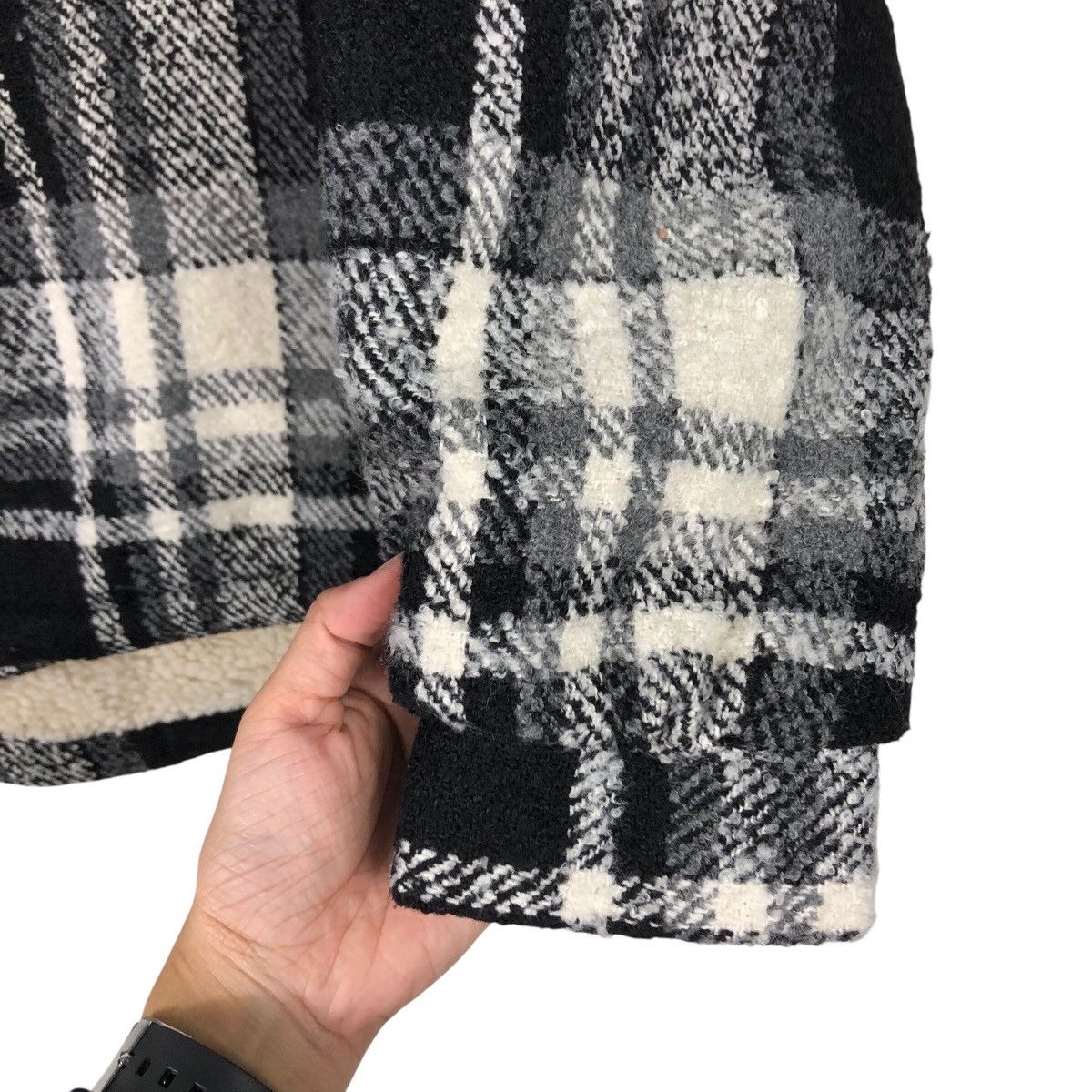 Flannel 📌Vintage Flannel Jacket Blanket Sherpa Private Pause Tartan Size US M / EU 48-50 / 2 - 16 Thumbnail