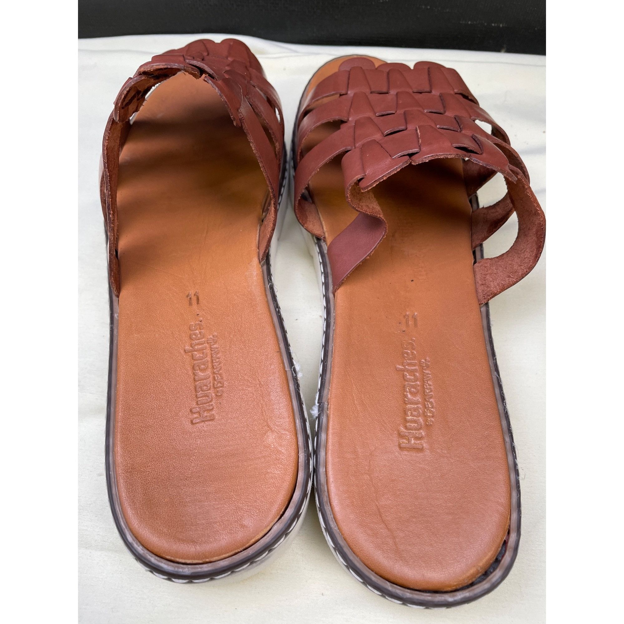 Other Bearpaw by Vanessa Womens Sandals Shoes Tan Cognac Size 11 S Size US 11 / IT 41 - 4 Thumbnail