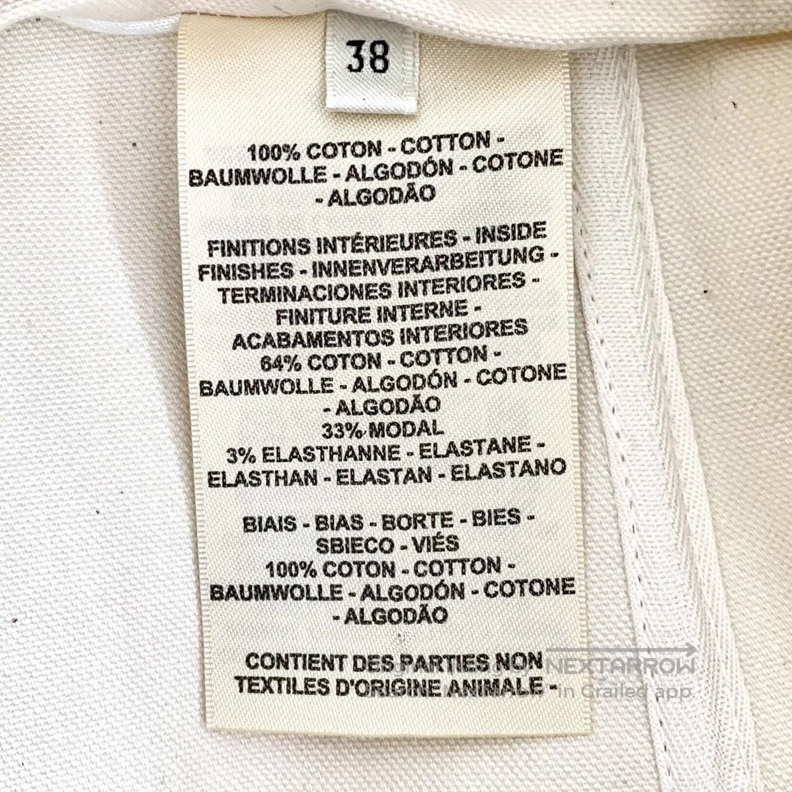 Hermes Hermes Beige bell chain decoration cotton casual half skir Size 37" - 8 Thumbnail