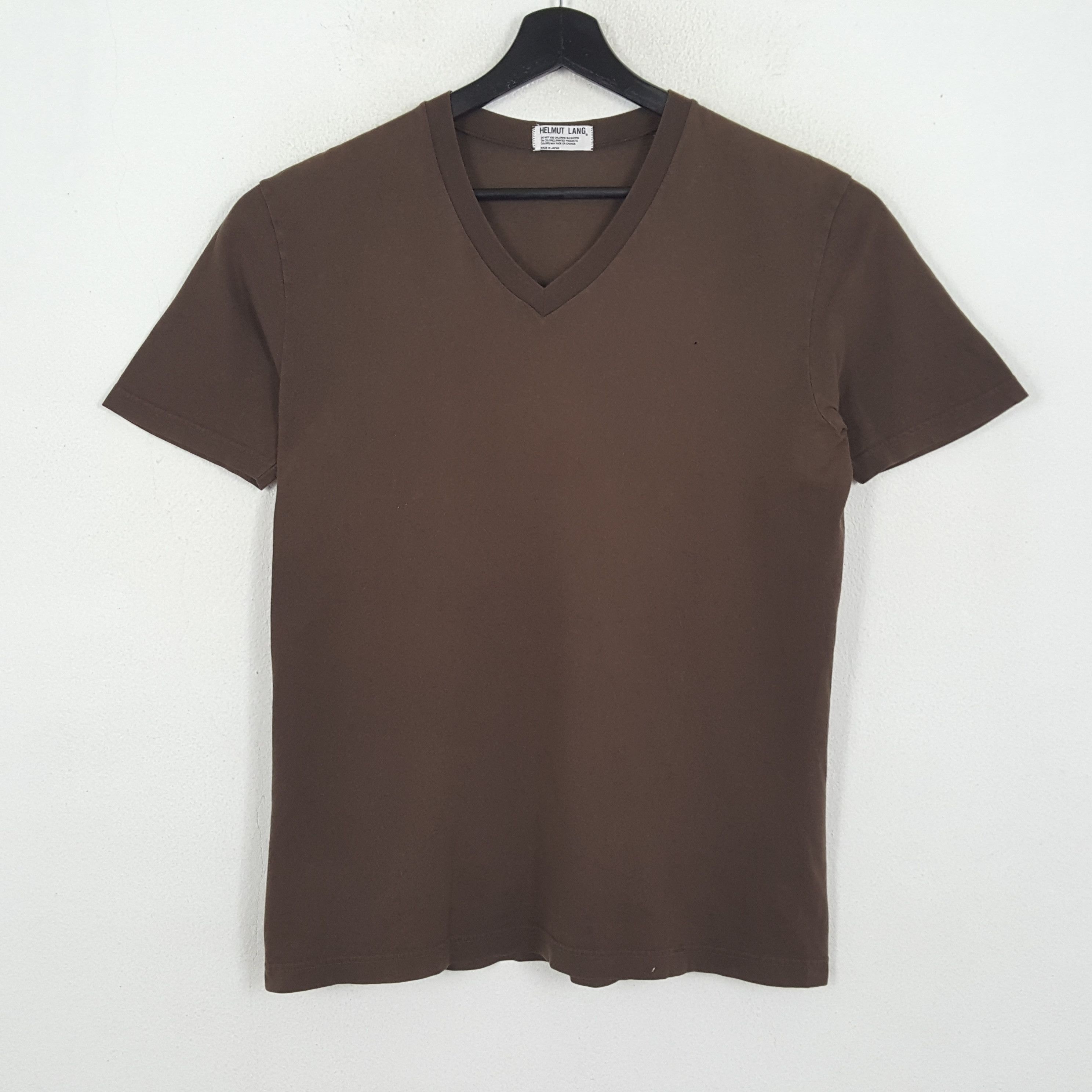 Helmut Lang × Vintage HELMUT LANG Designer Brand Plain Style Tshirt Size US M / EU 48-50 / 2 - 1 Thumbnail
