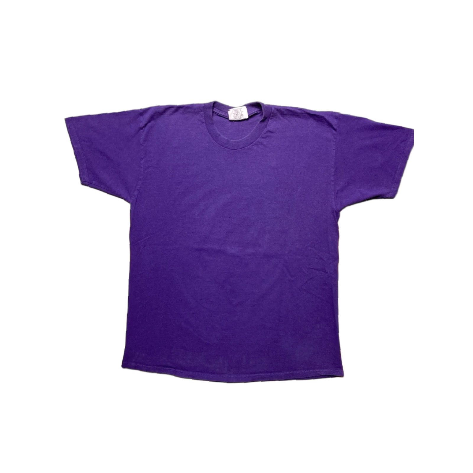 Lee VINTAGE 90s Lee T-Shirt Adult XL Purple Cotton Made in USA Men Mens Shirt Size US XL / EU 56 / 4 - 1 Thumbnail