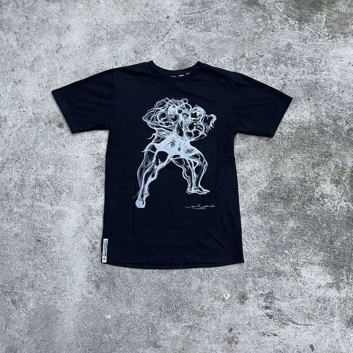 Vintage Vintage Y2K Graphic Tee Abstract Horror Streetwear Relaxed S Size US S / EU 44-46 / 1 - 1 Thumbnail
