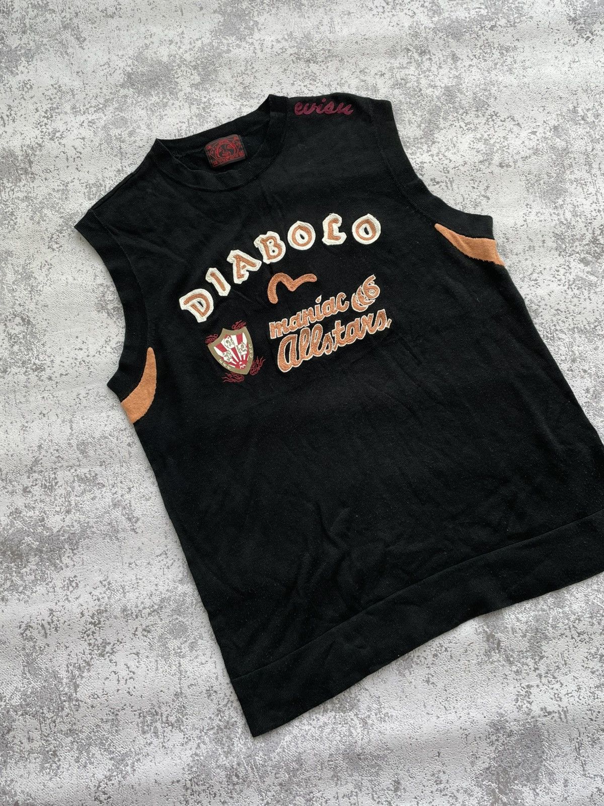 Evisu Very Rare ❗️Evisu Archive Diabolo ONI Maniac 666Allstars Vest Size US L / EU 52-54 / 3 - 2 Thumbnail
