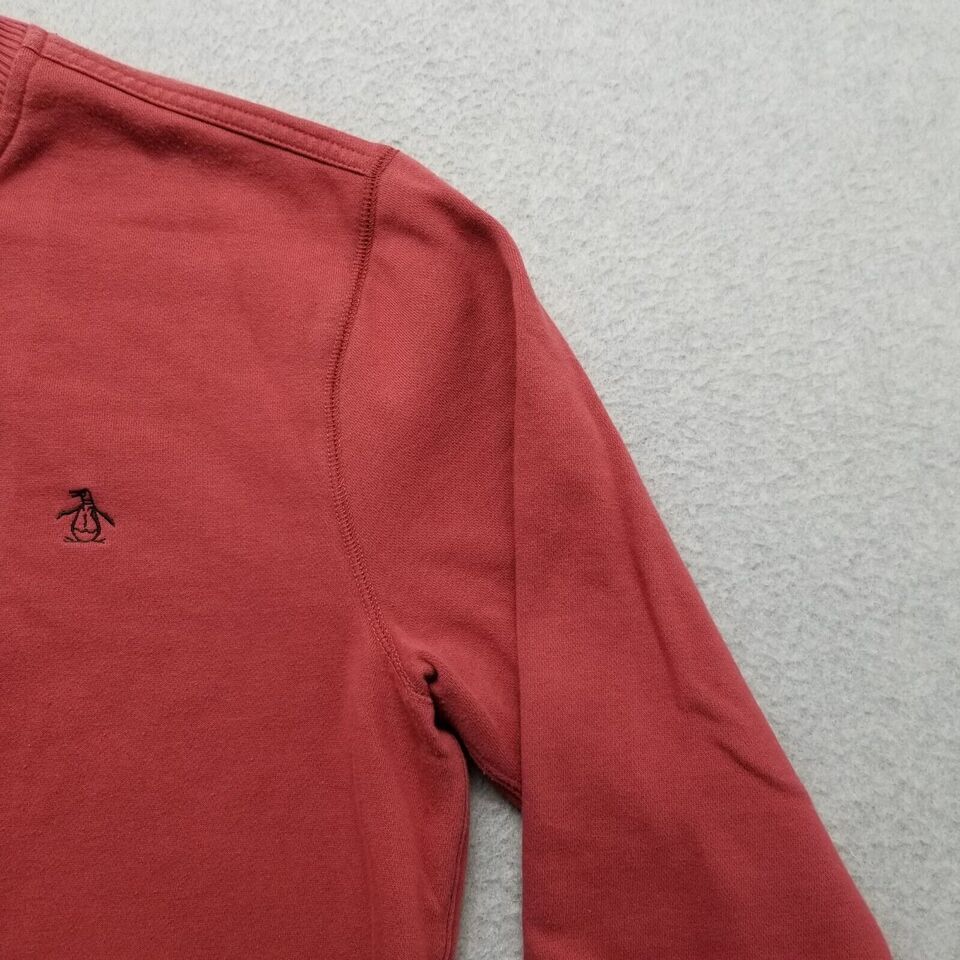 Original Penguin Penguin Sweater Mens Medium Pullover Mock Neck Zip Oversized Size US M / EU 48-50 / 2 - 4 Thumbnail