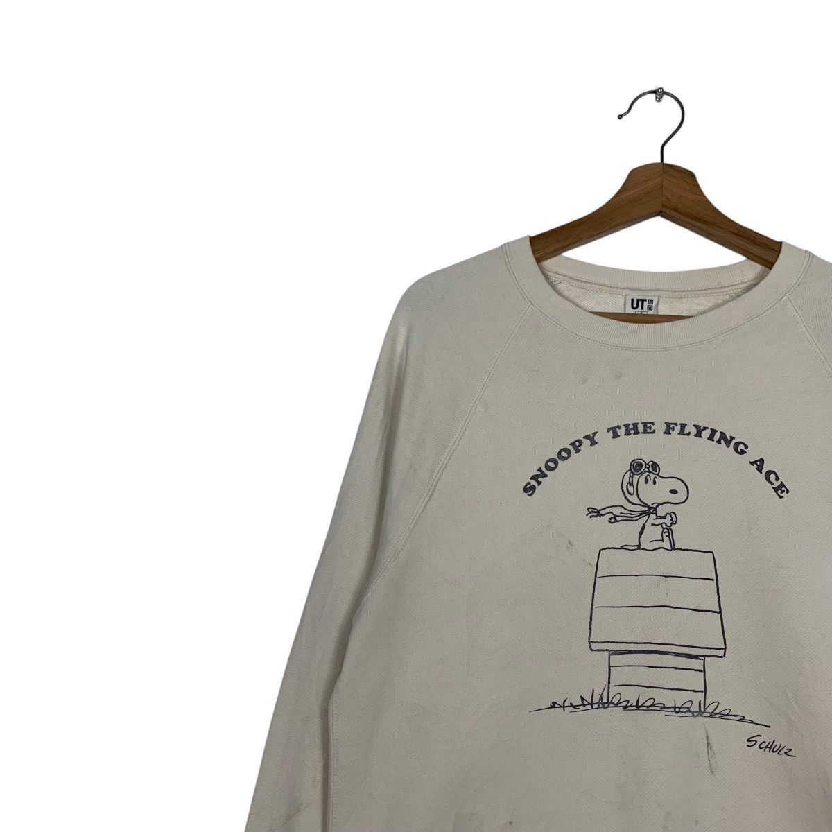 Peanuts PEANUTS Snoopy the Flying Ace Sweatshirt #2388-C107 Size US S / EU 44-46 / 1 - 6 Thumbnail