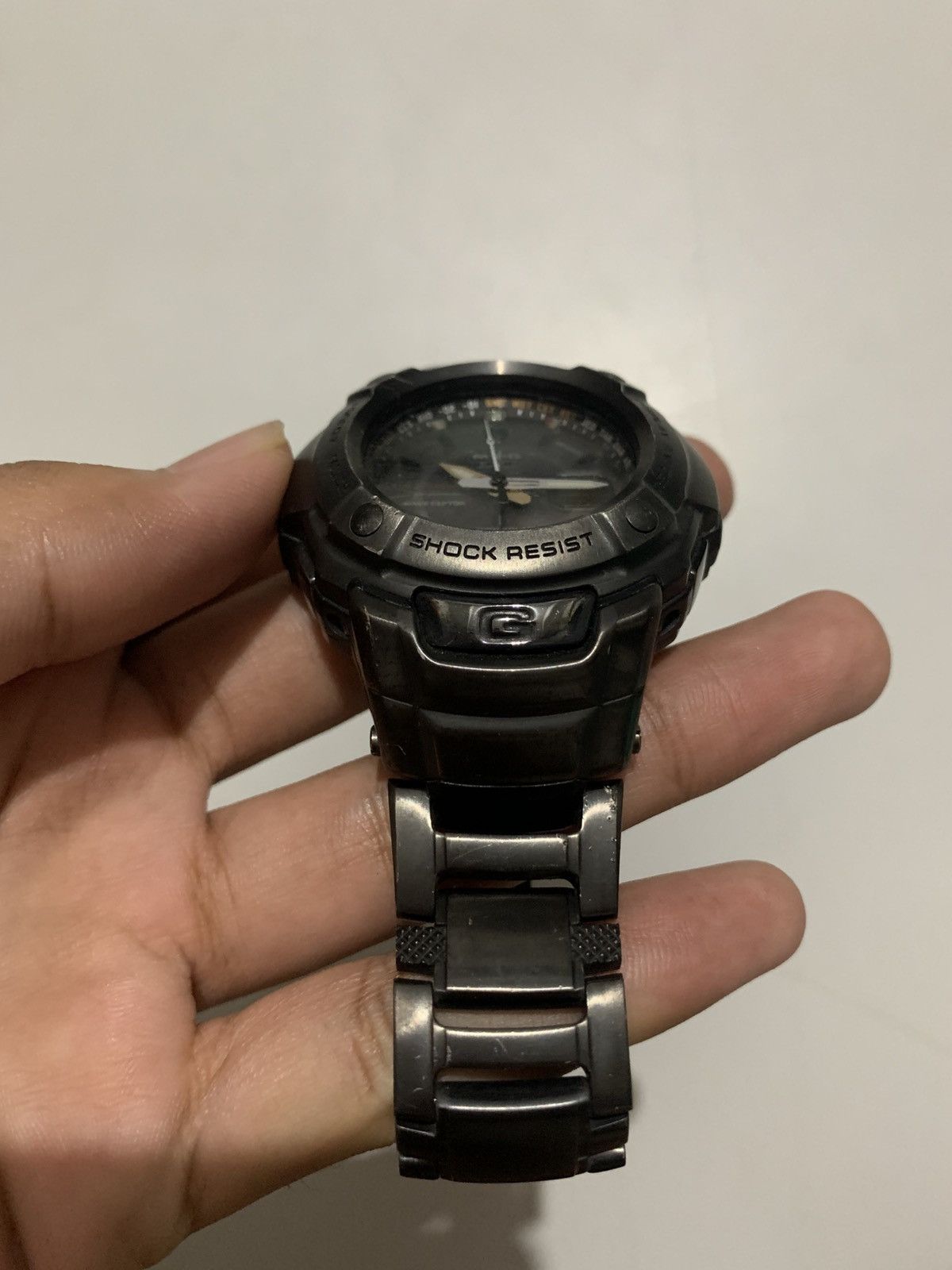 G Shock Watch Casio G-Shock Mrg 3000DJ Tough Solar Like New Original Size 40 - 4 Thumbnail