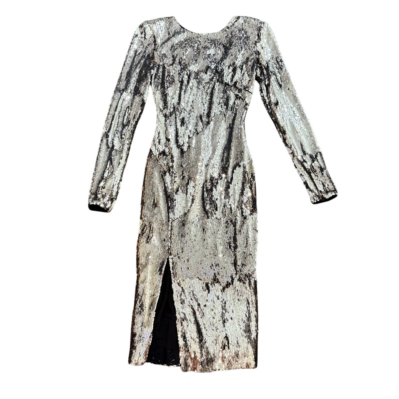 Dress the Population Dress the Population Sequin Natalie Sheath in Gold, Size S Size S / US 4 / IT 40 - 4 Thumbnail