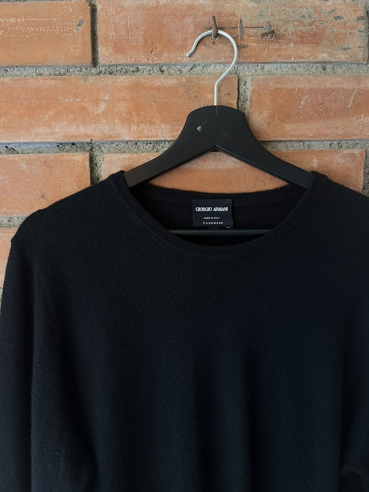 Giorgio Armani Giorgio Armani Main Line Cashmere Sweater Size US L / EU 52-54 / 3 - 2 Thumbnail