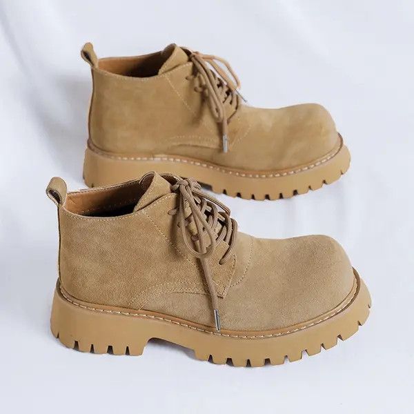 Other Kurihara x ouchi Chunky Suede Ankle Boots Size US 10 / EU 43 - 6 Thumbnail