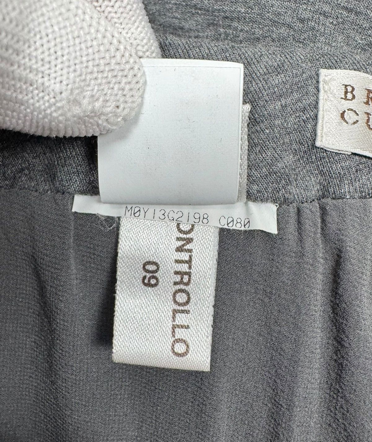 Brunello Cucinelli Brunello Cucinelli Cotton Pencil Skirt Structured Striped Size 26" / US 2 / IT 38 - 13 Thumbnail