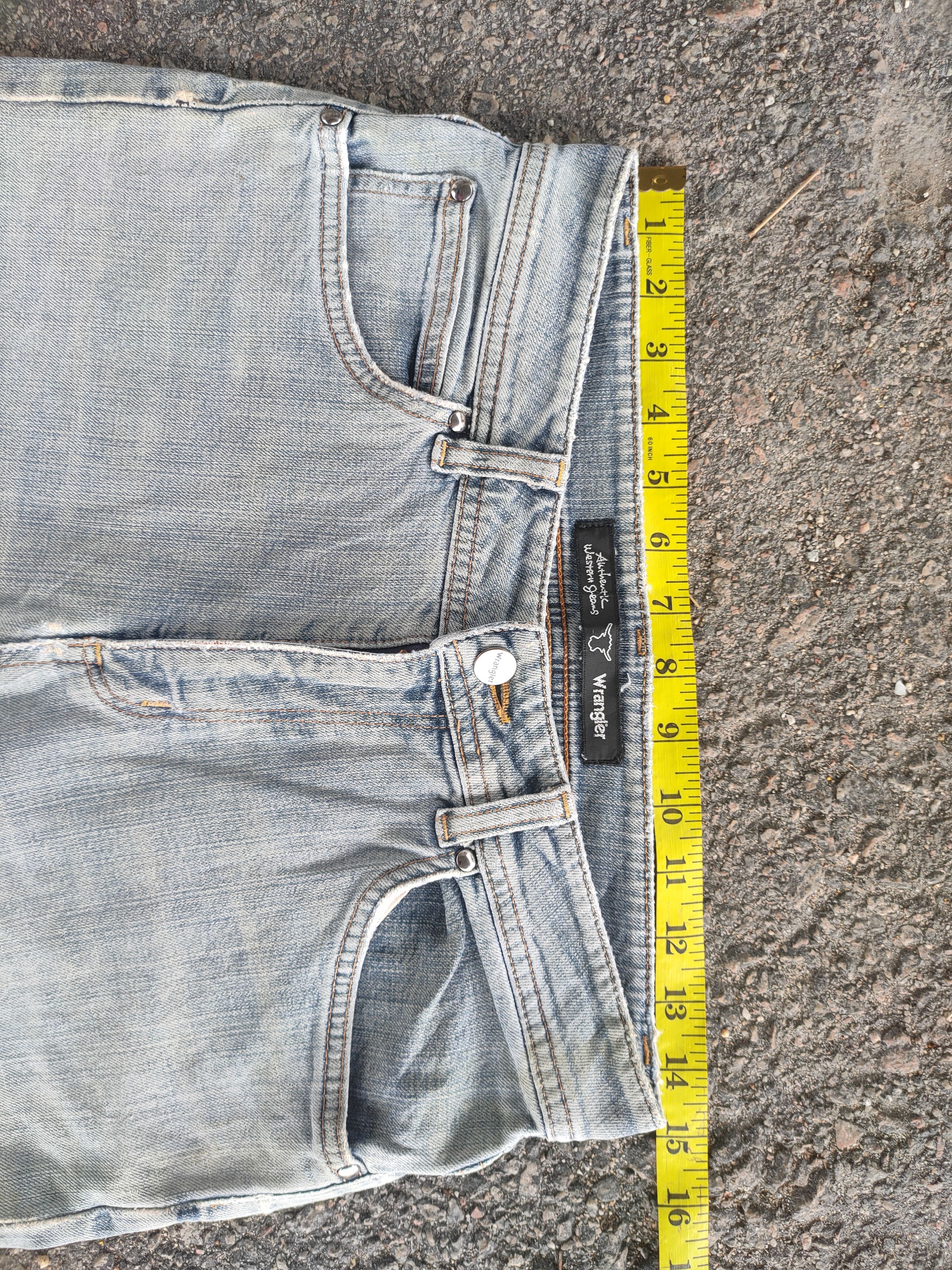 Wrangler FLARE VINTAGE WRANGLER FADED JEANS DENIM PANTS Size US 30 / EU 46 - 6 Thumbnail