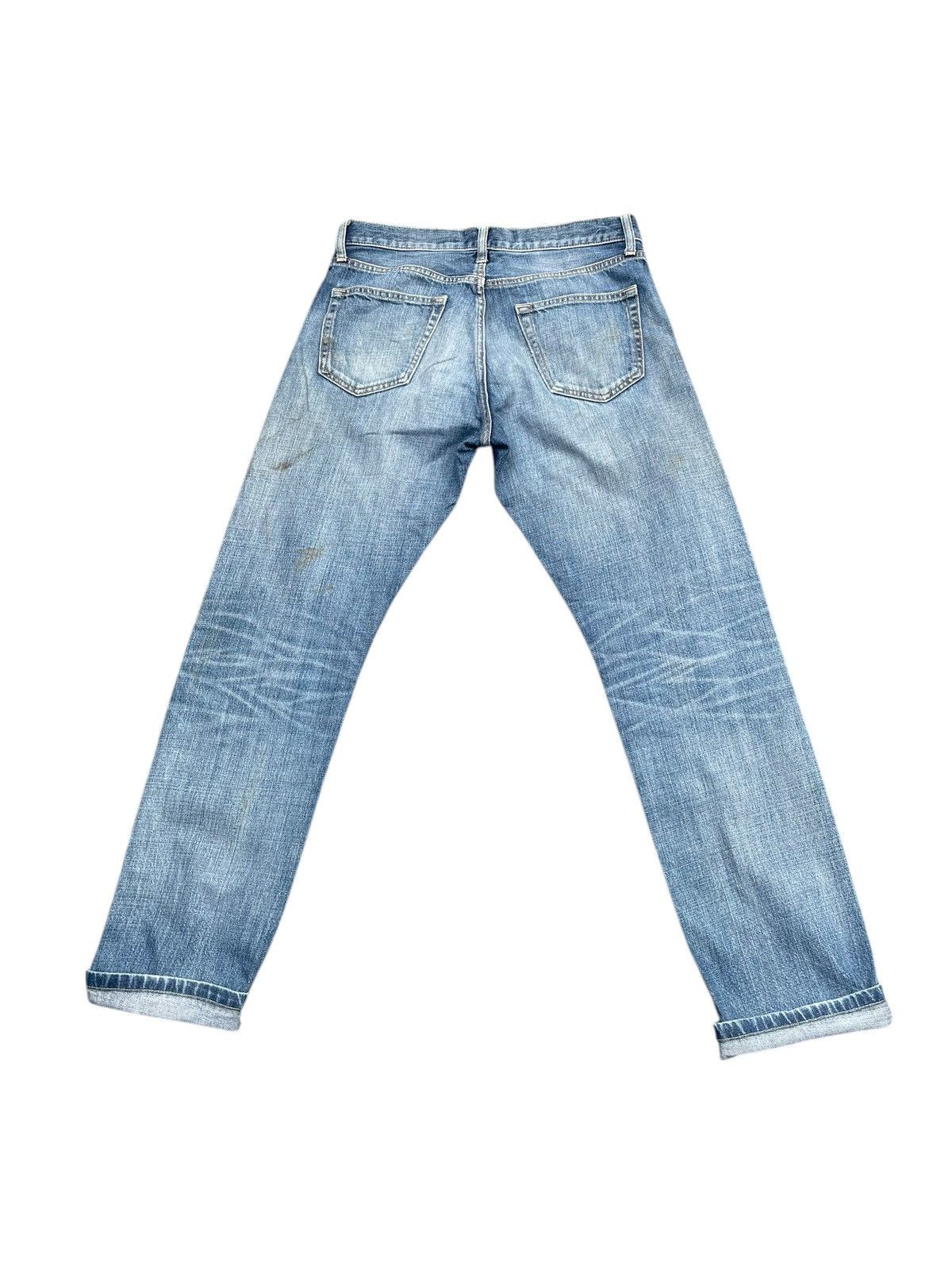 Japanese Brand × Uniqlo Uniqlo Selvedge Distresed Jeans Size US 32 / EU 48 - 8 Thumbnail